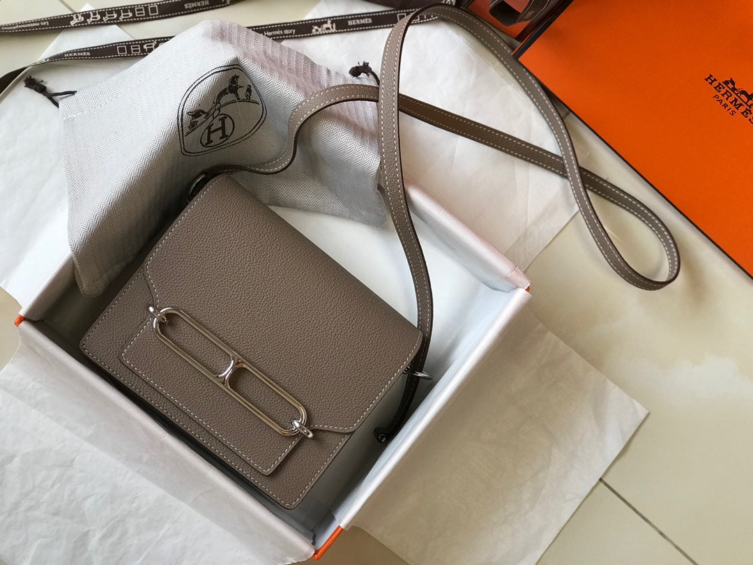 HM SAC ROULIS 18 CÈDRE CUIR TOGO