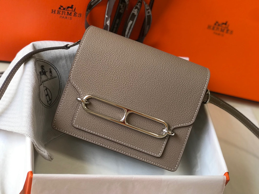 HM SAC ROULIS 18 CÈDRE CUIR TOGO