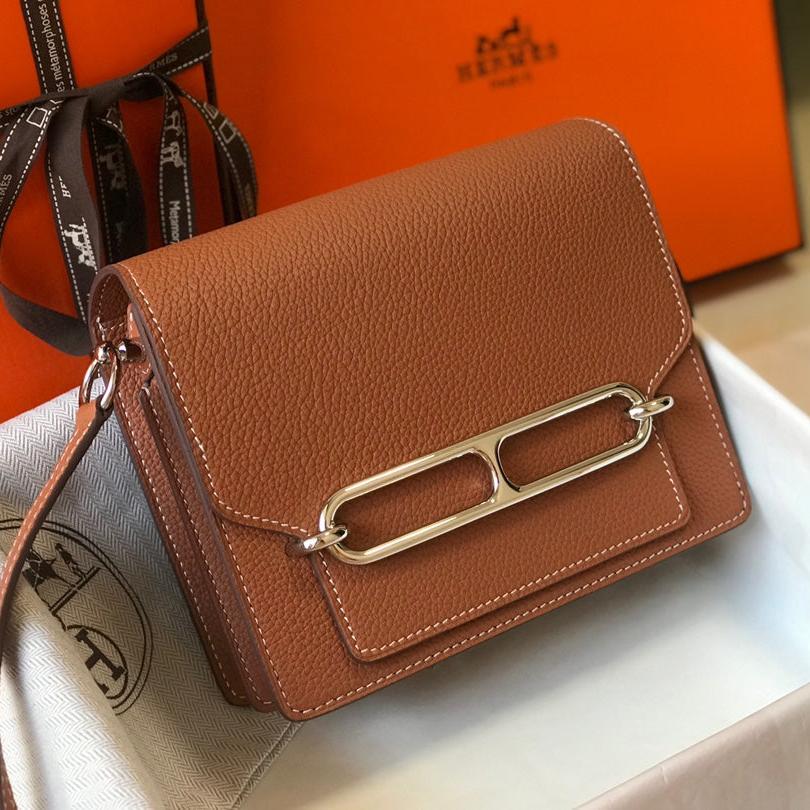 HM SAC ROULIS 18 CIDRE CUIR TOGO