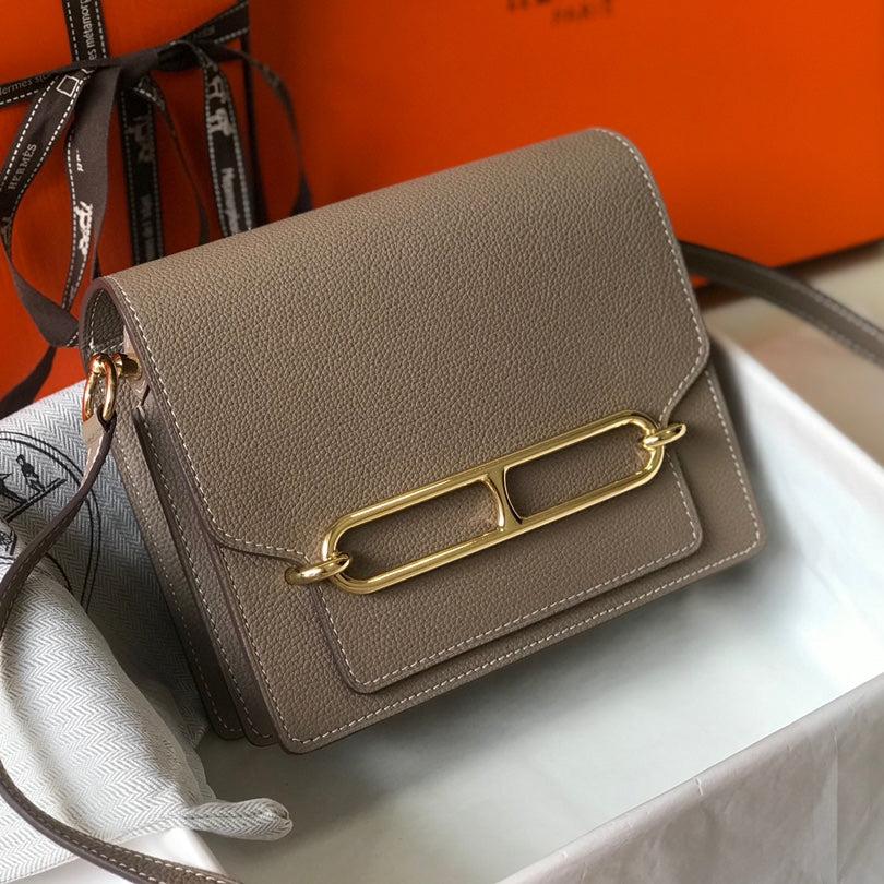 HM SAC ROULIS 19 CÈDRE CUIR TOGO