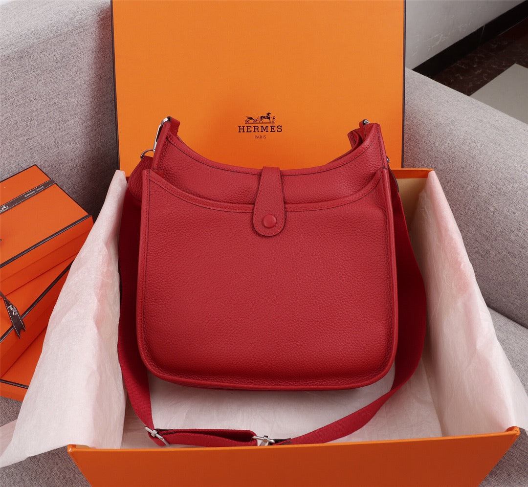 SAC HM EVELYNE 28 ROUGE TOGO
