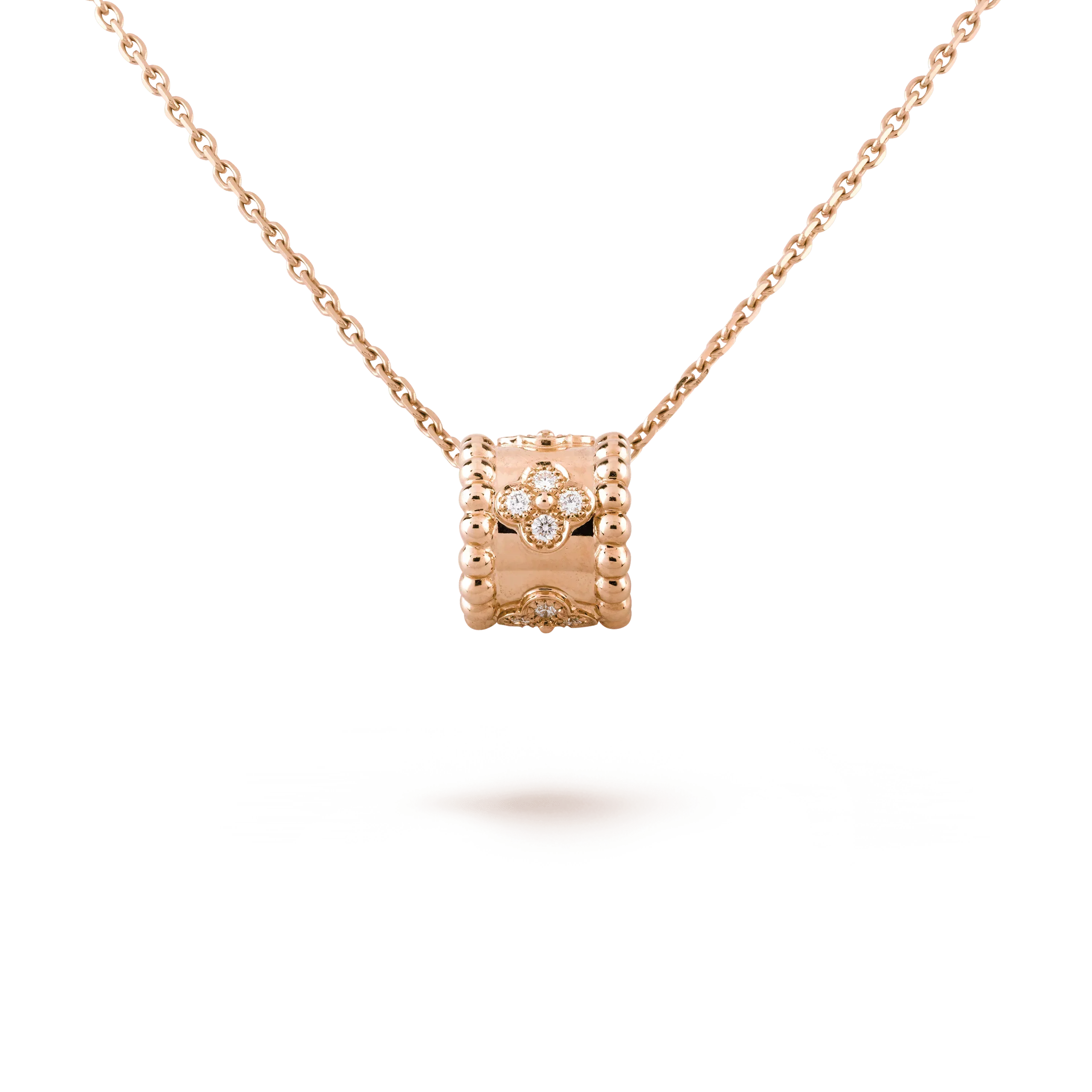 PERLEE PEDANT NECKLACE GOLD / ROSE GOLD