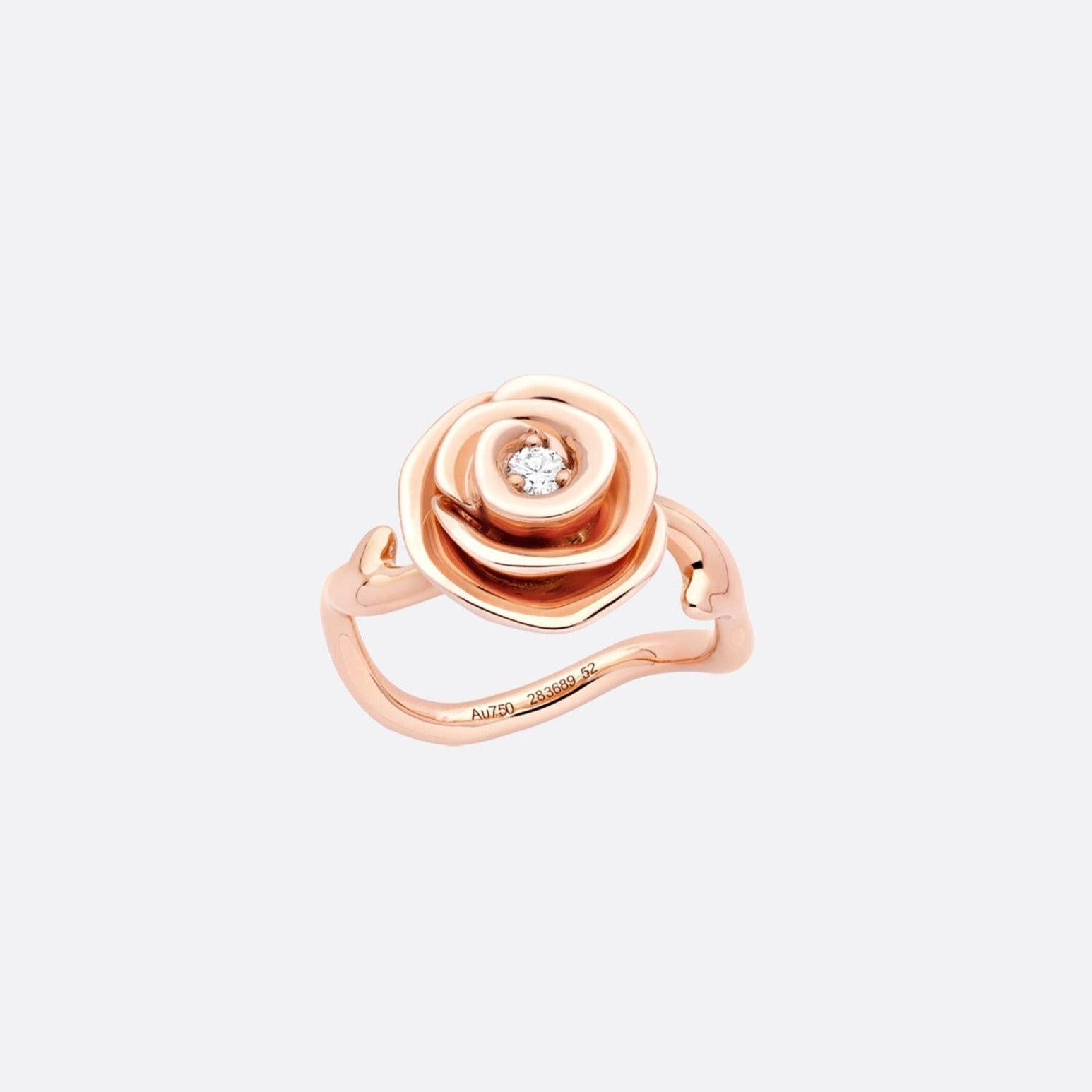 ROSE COUTRE ROSE GOLD DIAMOND RING
