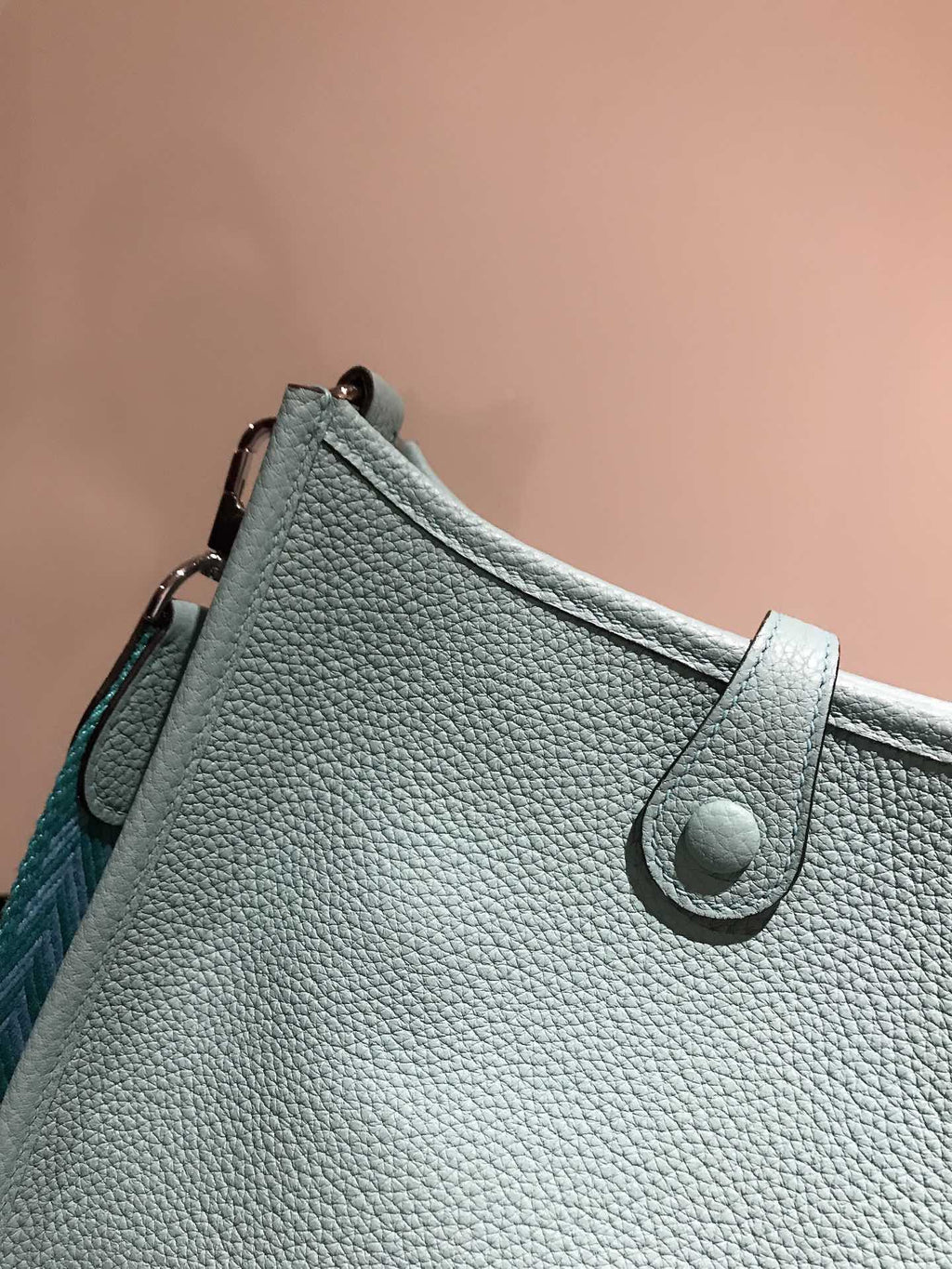 HM EVELYNE MINI 18 SAPHIR TOGO
