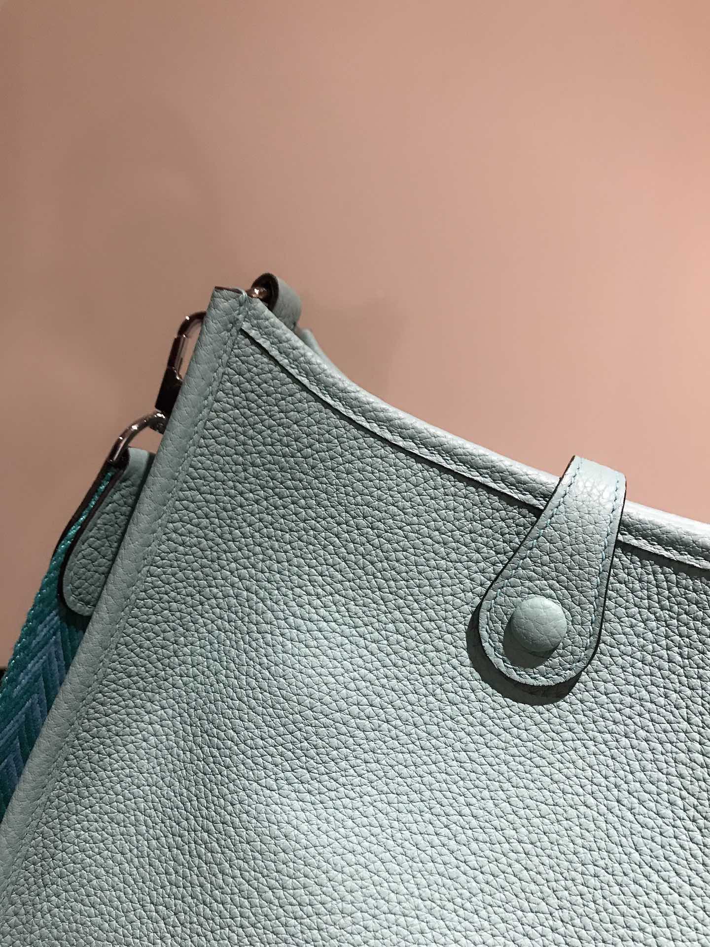 HM EVELYNE MINI 18 SAPHIR TOGO