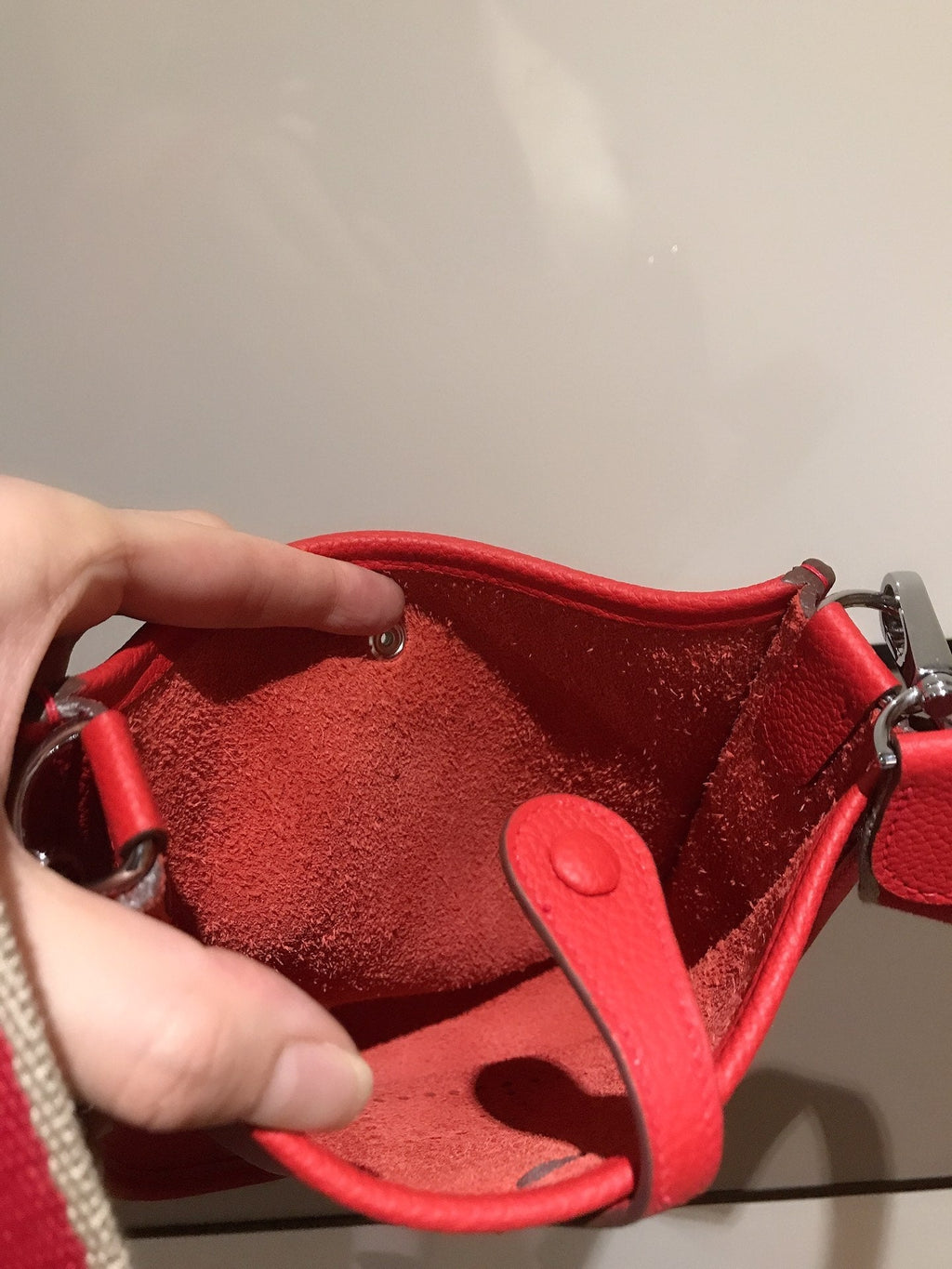 HM EVELYNE MINI 18 ROUGE TOGO