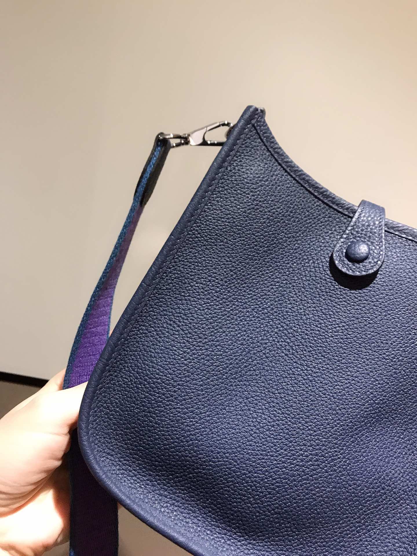HM EVELYNE MINI 18 BLEU MARINE TOGO