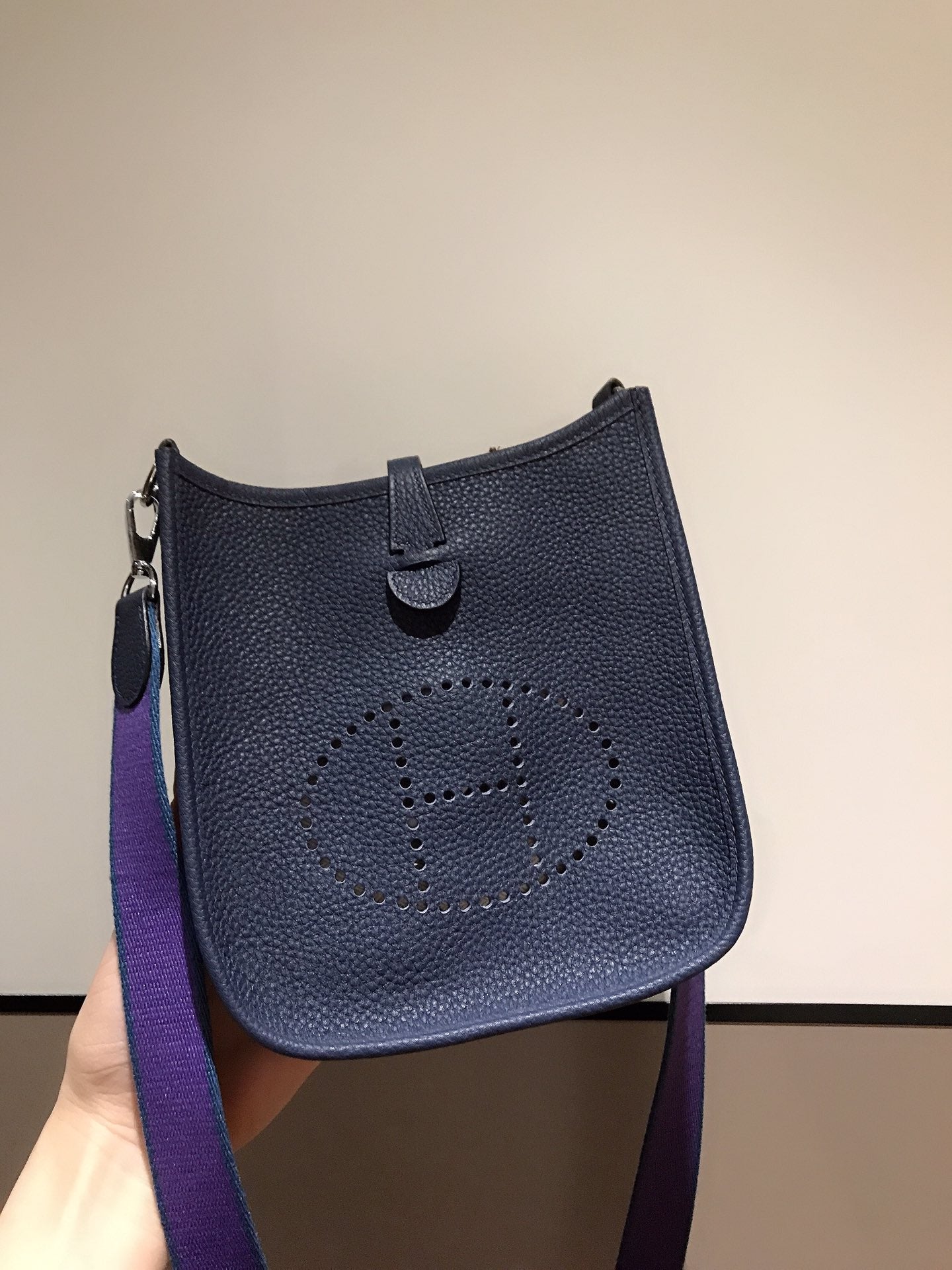 HM EVELYNE MINI 18 BLEU MARINE TOGO