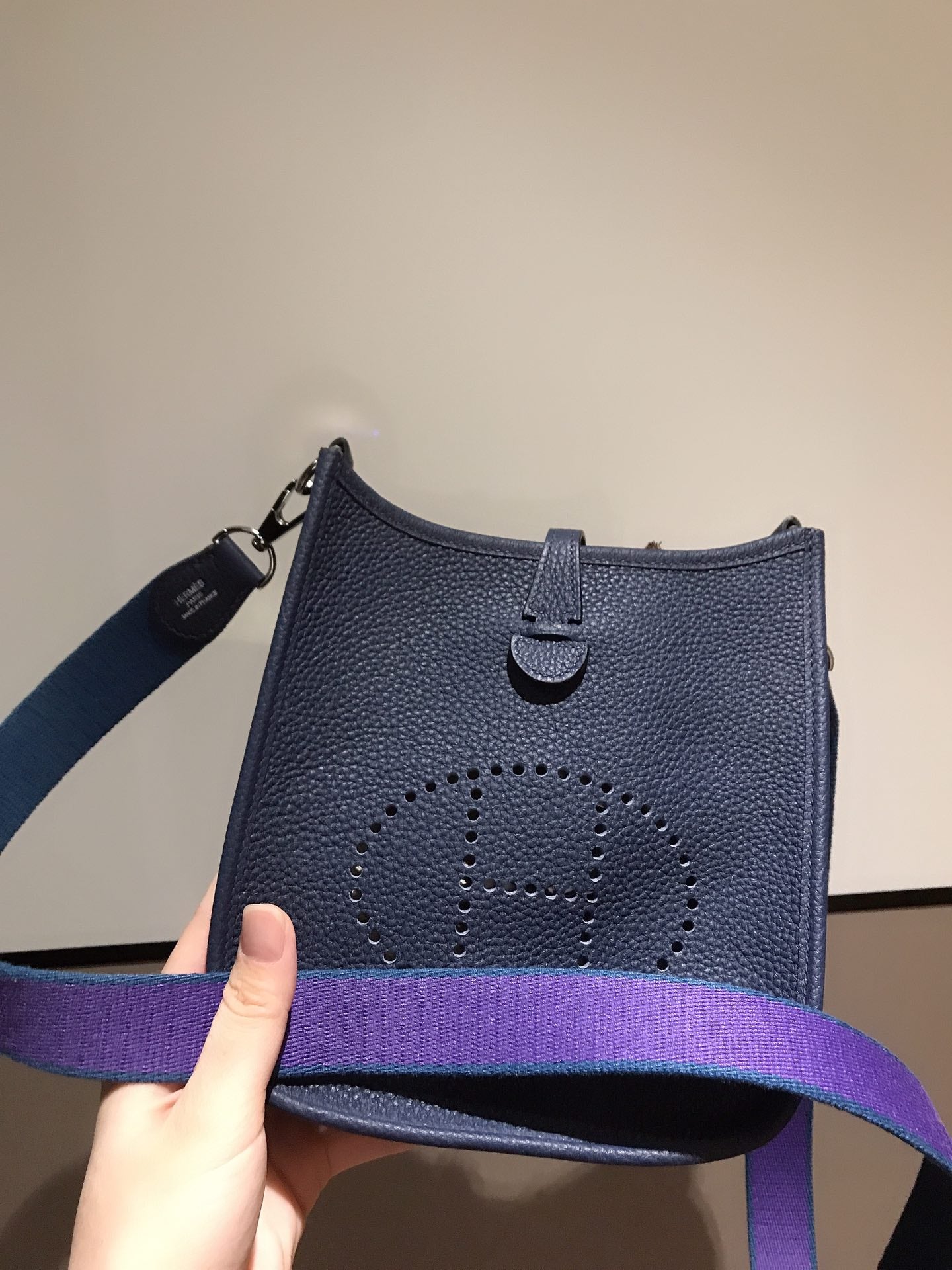 HM EVELYNE MINI 18 BLEU MARINE TOGO