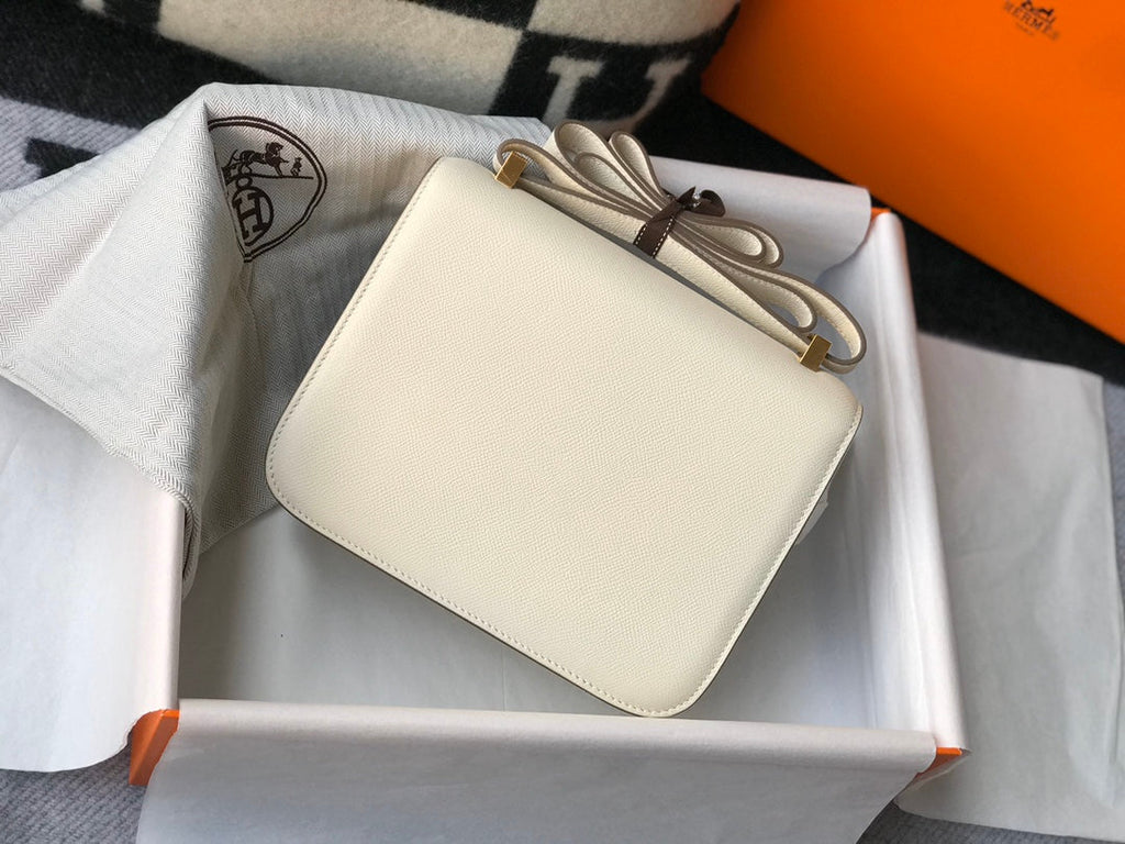 CONSTANCE 18 BLANC EPSOM QUINCAILLERIE OR
