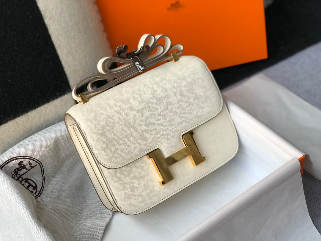 CONSTANCE 18 BLANC EPSOM QUINCAILLERIE OR