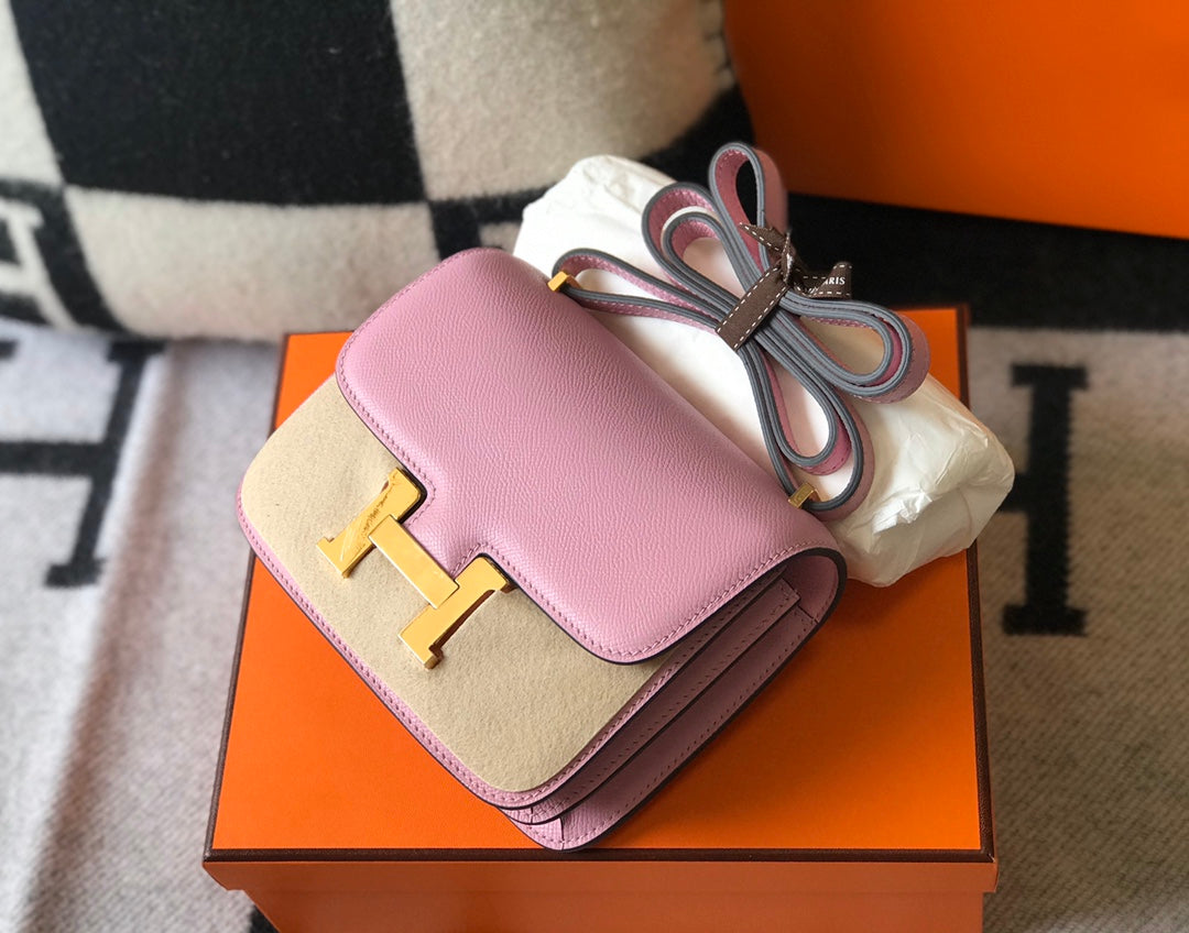CONSTANCE 18 ROSE EPSOM QUINCAILLERIE OR