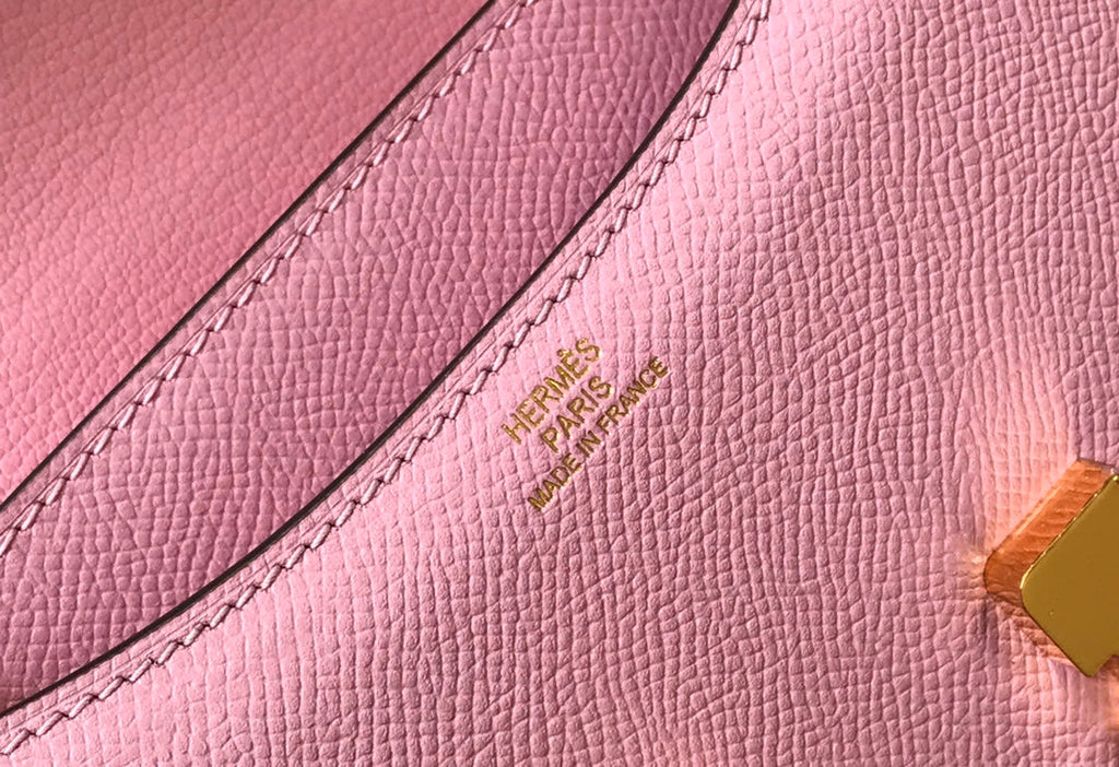 CONSTANCE 18 ROSE EPSOM QUINCAILLERIE OR