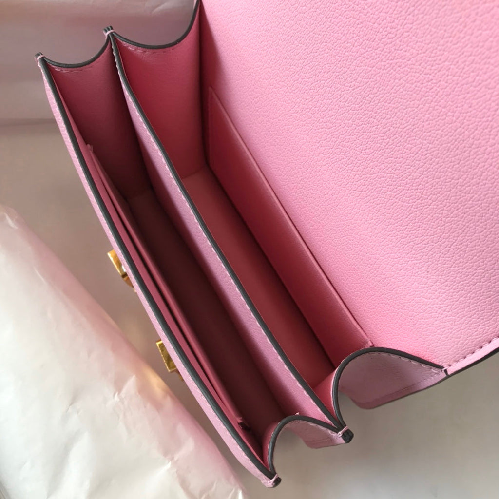 CONSTANCE 18 ROSE EPSOM QUINCAILLERIE OR