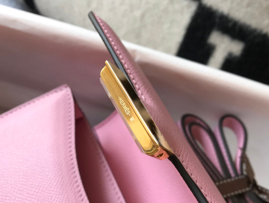 CONSTANCE 18 ROSE EPSOM QUINCAILLERIE OR