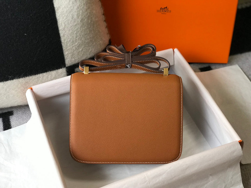 CONSTANCE 24 GOLD CUIR EPSOM QUINCAILLERIE DORÉ