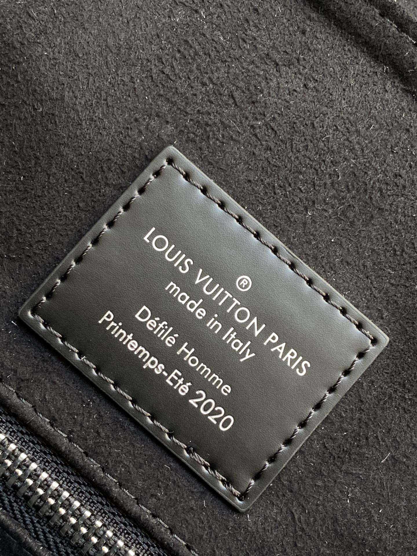 LV X SUPREME CHRISTOPHER SMALL BACKPACK 47 IN BLACK EPI CALFSKIN
