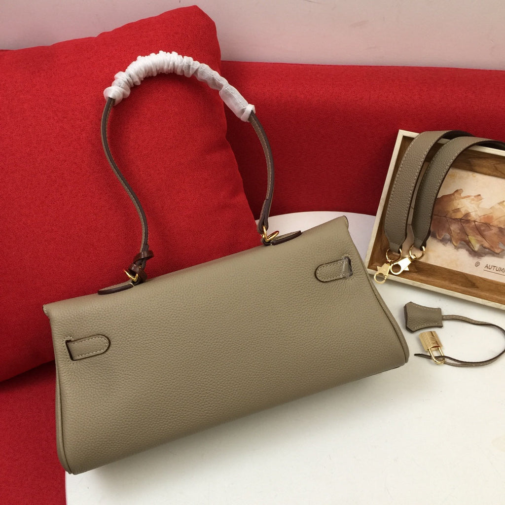 SAC À BANDOULIÈRE HM 35 SABLE TOGO QUINCAILLERIE DORÉ