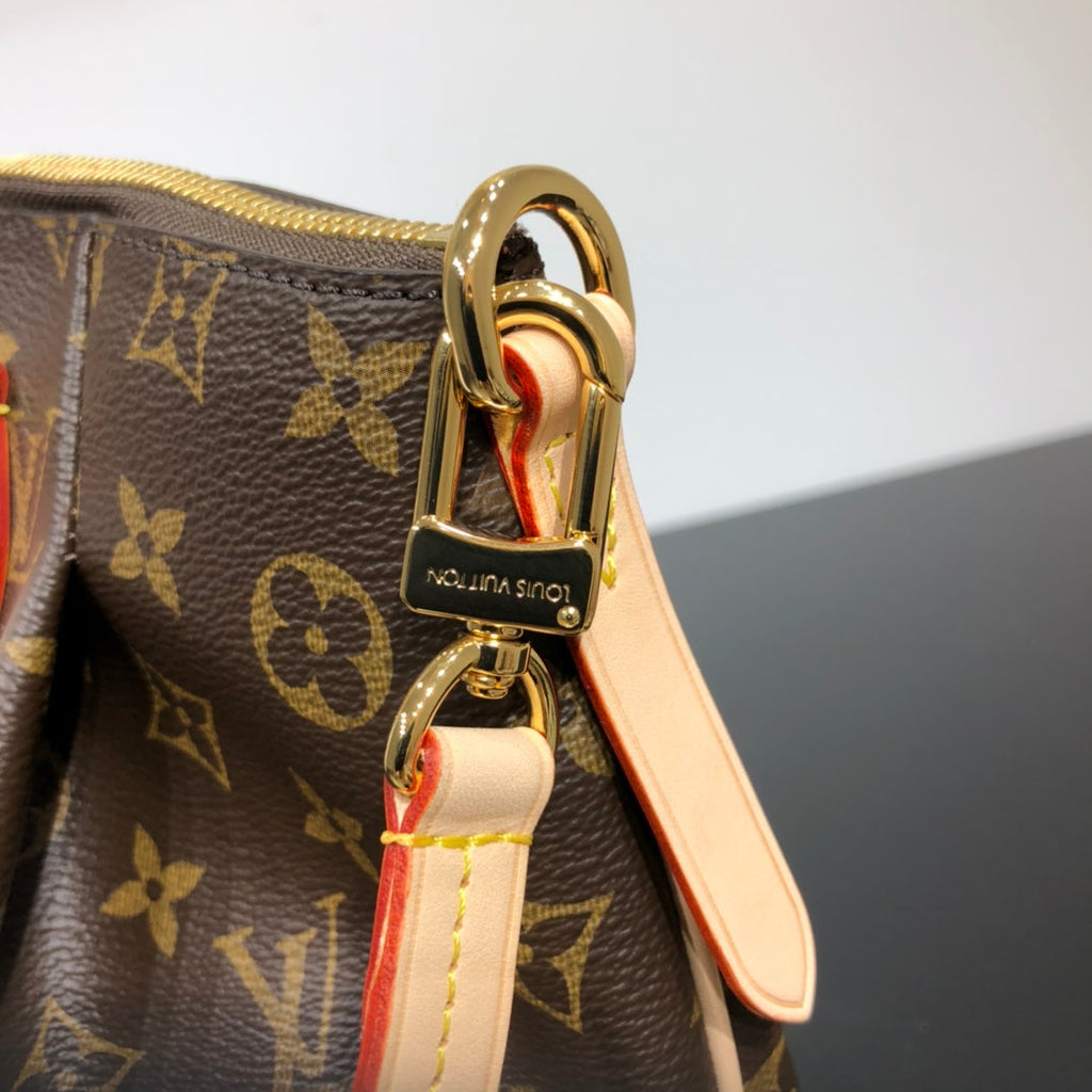 TURENNE PM 36 EN TOILE MONOGRAMME MARRON