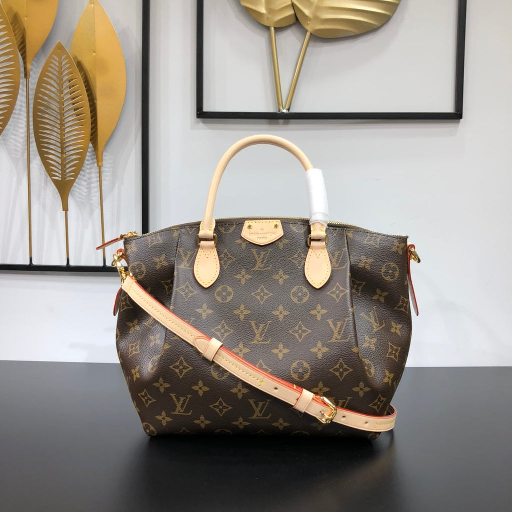 TURENNE PM 36 EN TOILE MONOGRAMME MARRON