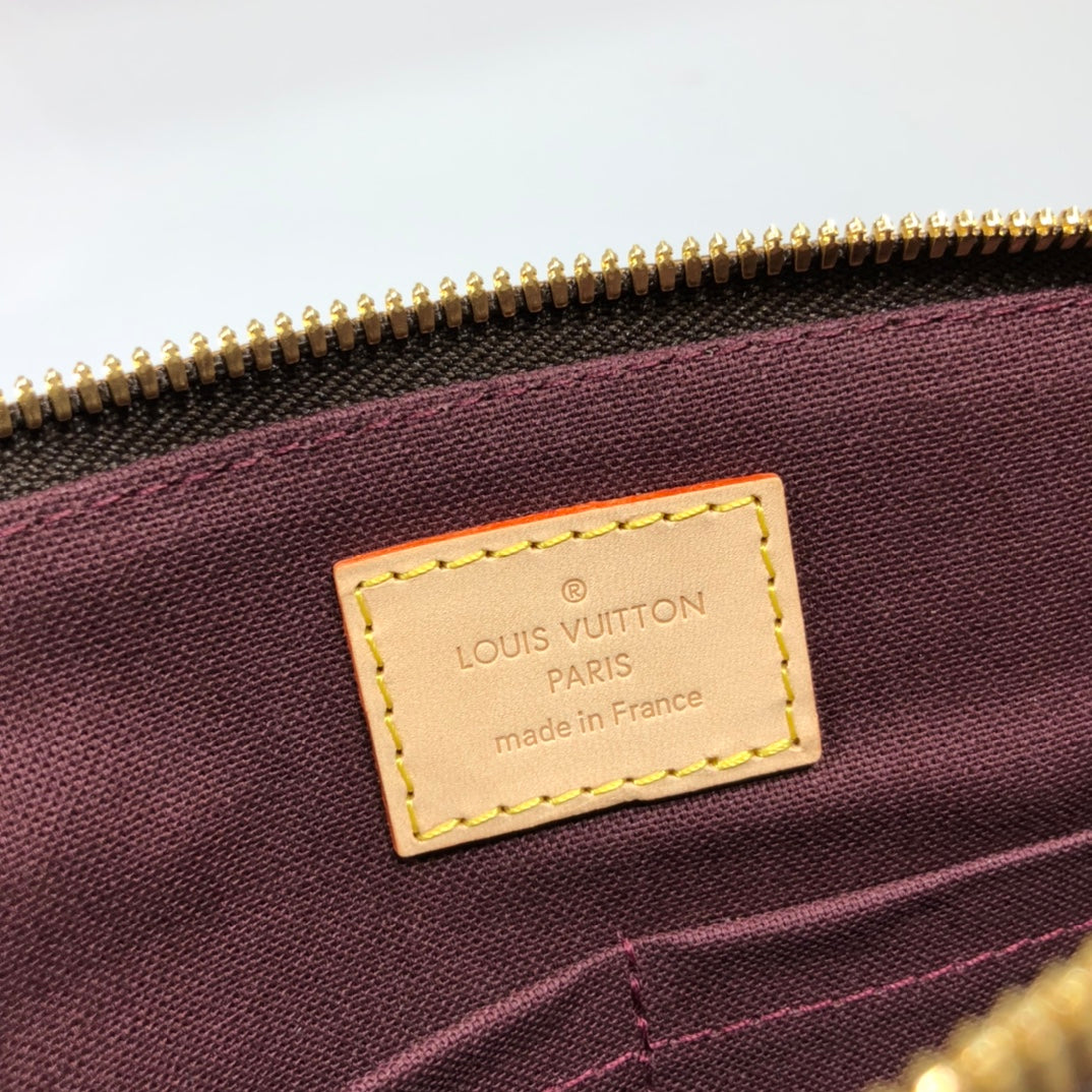 TURENNE PM 36 EN TOILE MONOGRAMME MARRON