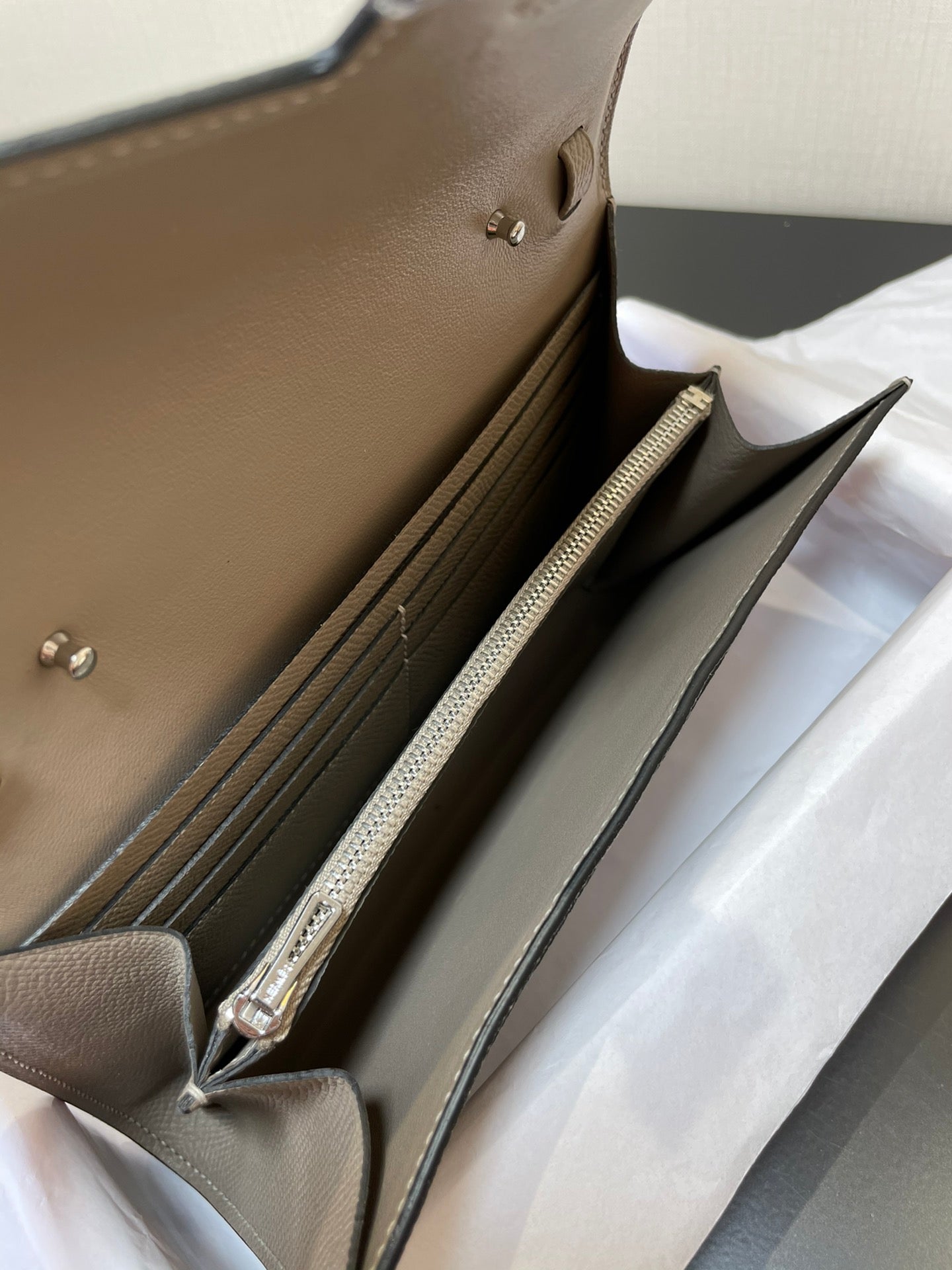 CONSTANCE TO GO 20.5 GRIS EPSOM ARGENT QUINCAILLERIE