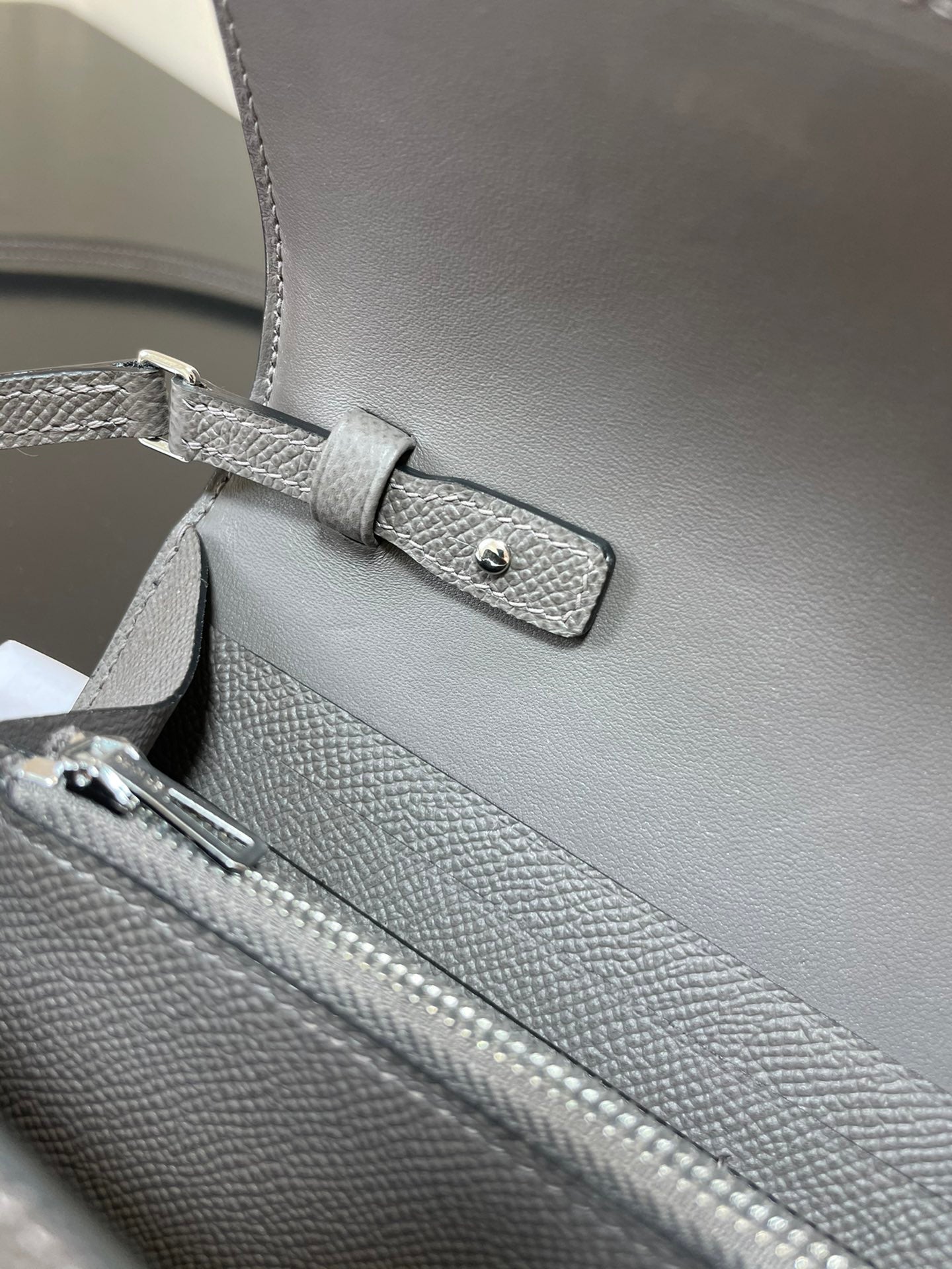 CONSTANCE ALLERA 20,5 ETAIN EPSOM SILVER HARDWARE