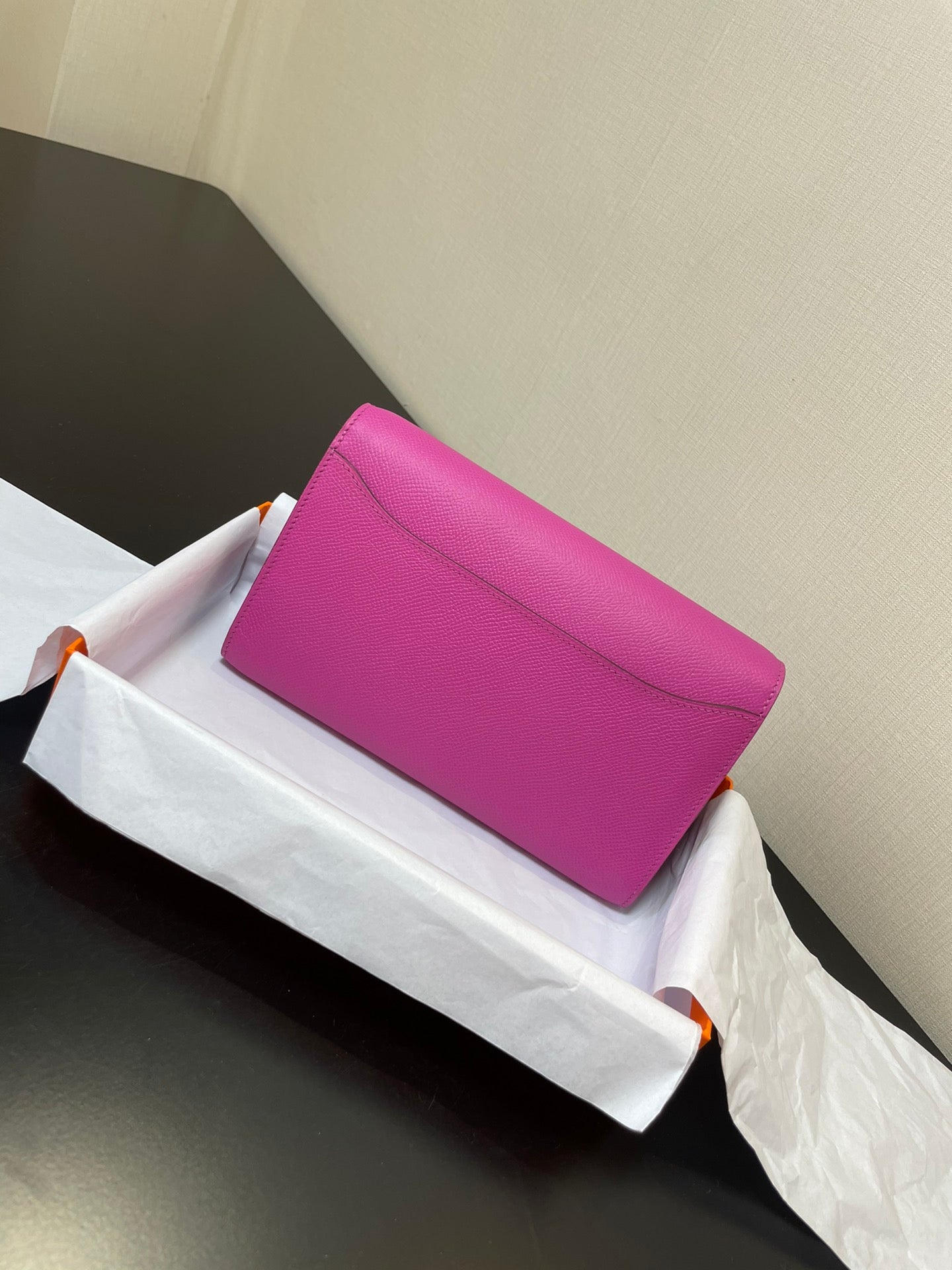CONSTANCE TO GO 20,5 VIOLET EPSOM ARGENT QUINCAILLERIE