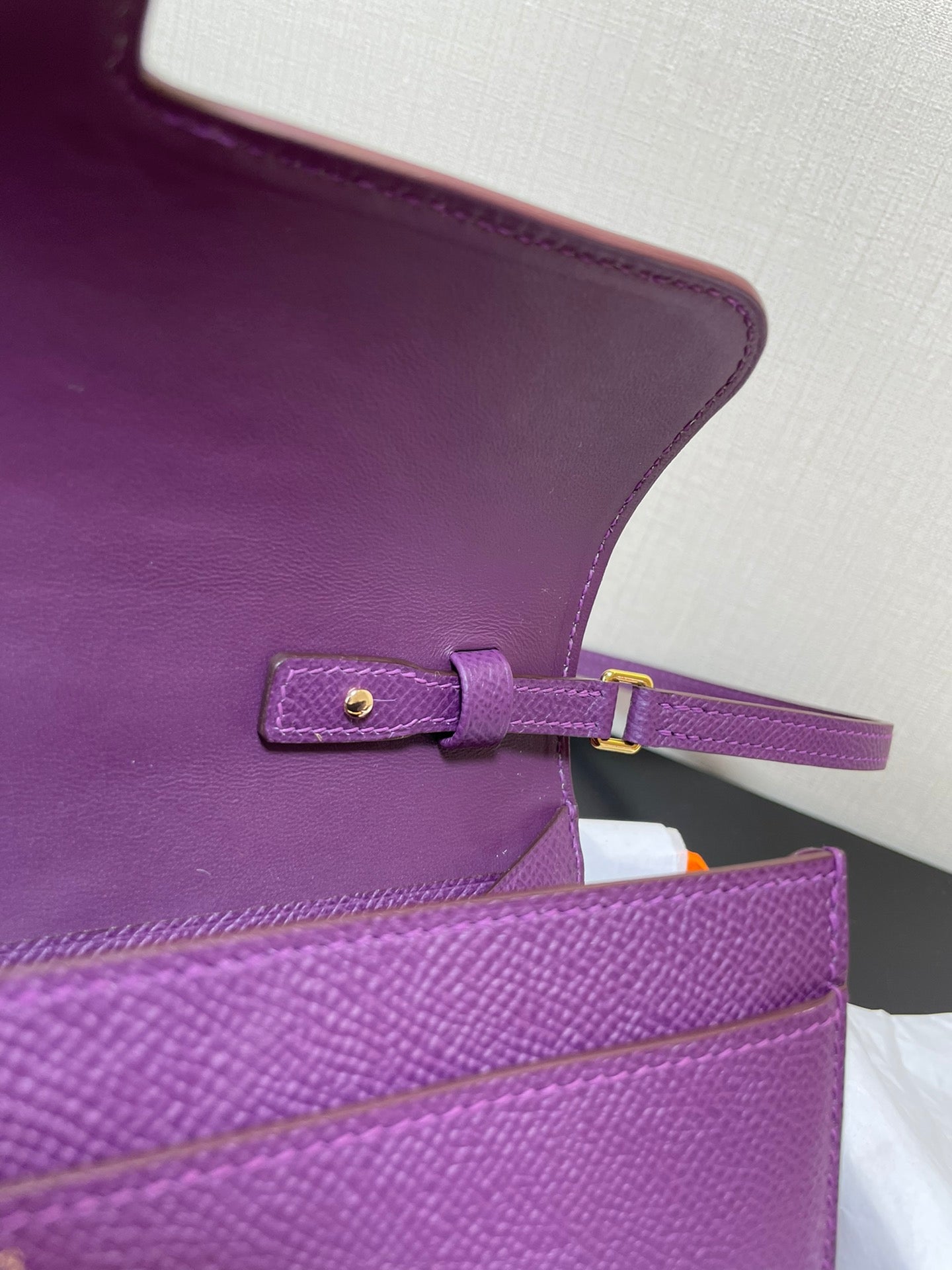 CONSTANCE TO GO 20,5 PURPLE EPSOM GOLD HARDWARE