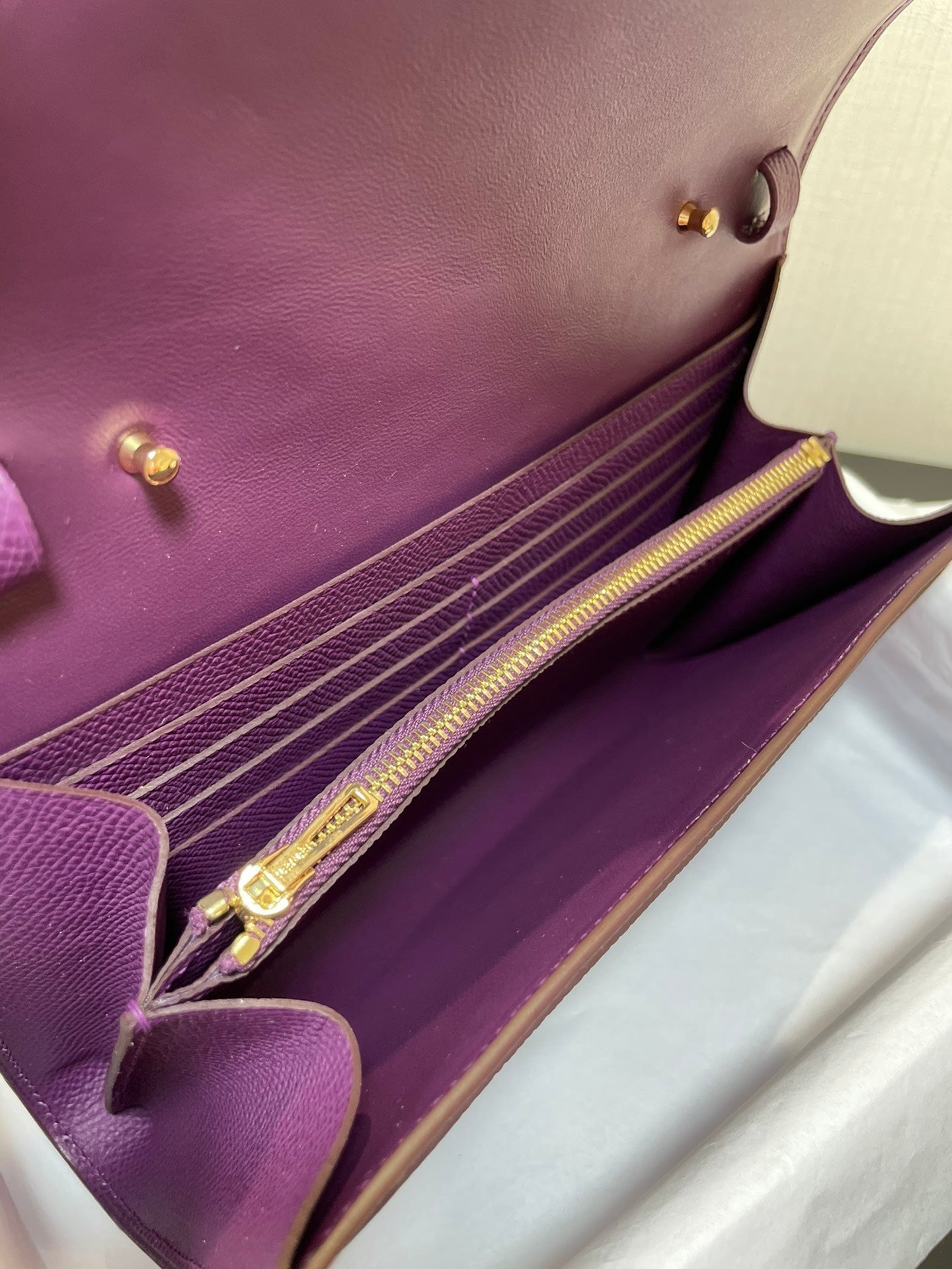 CONSTANCE TO GO 20,5 PURPLE EPSOM GOLD HARDWARE
