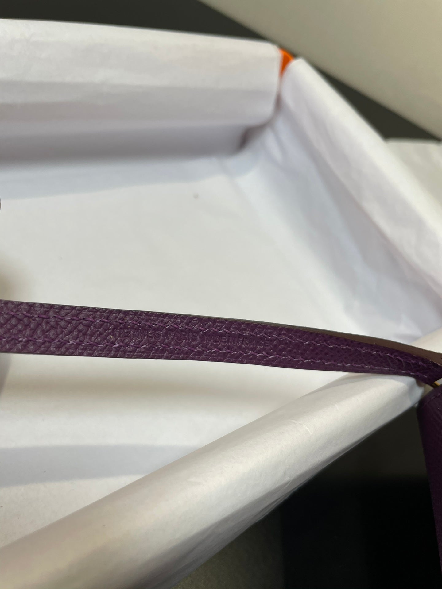 CONSTANCE TO GO 20,5 PURPLE EPSOM GOLD HARDWARE