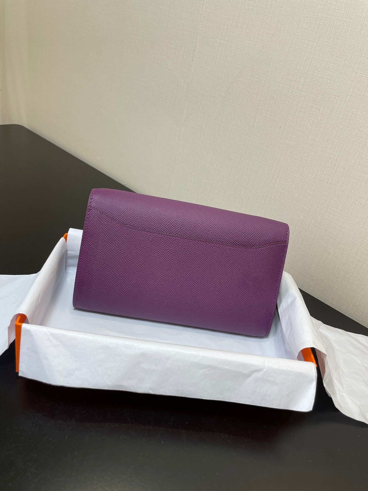CONSTANCE TO GO 20,5 VIOLET EPSOM ARGENT QUINCAILLERIE