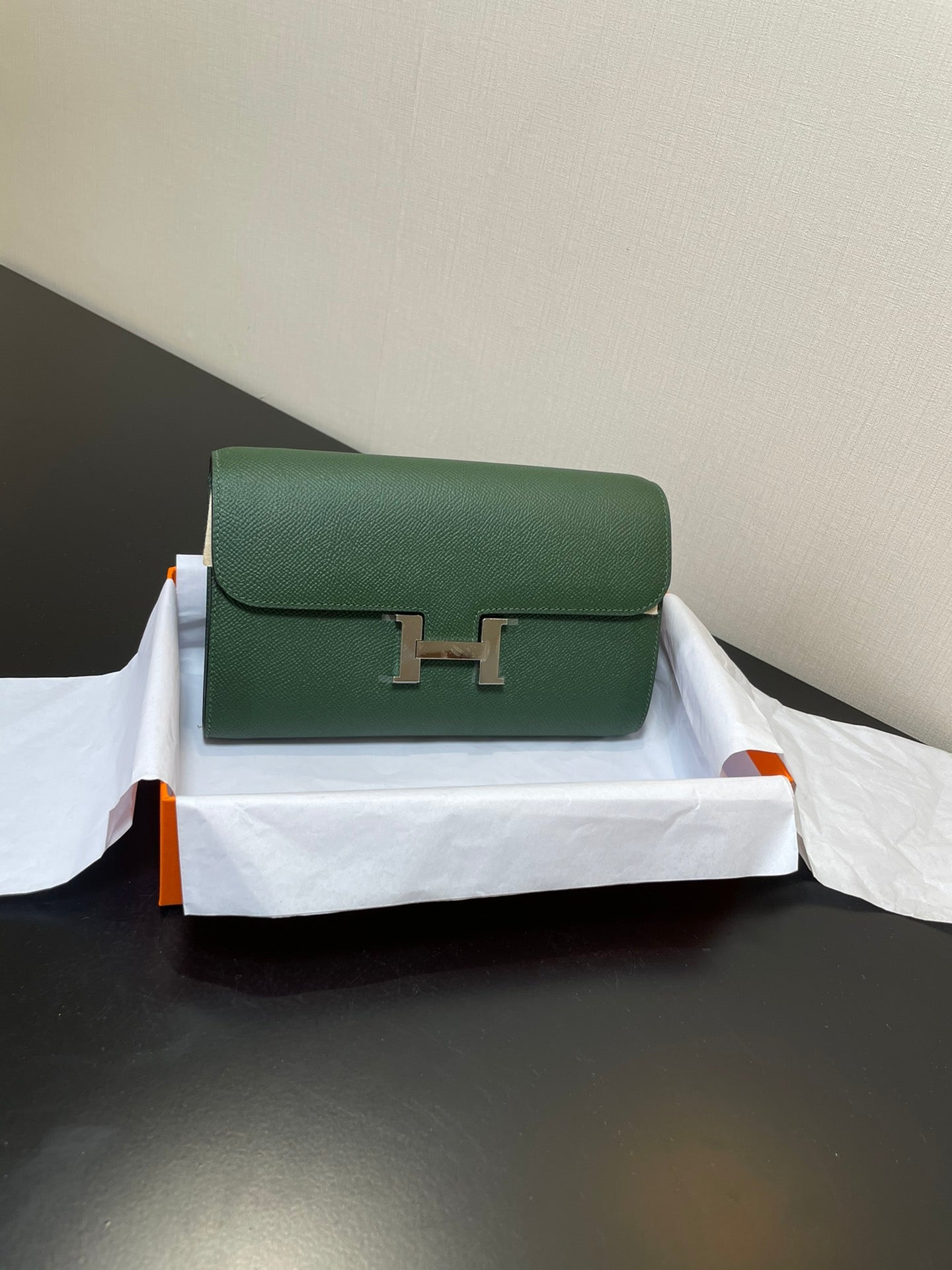 CONSTANCE TO GO 20.5 VERT FONCÉ EPSOM ARGENT QUINCAILLERIE