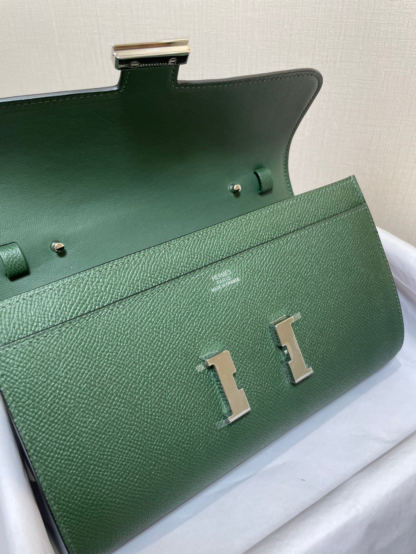 CONSTANCE TO GO 20.5 VERT FONCÉ EPSOM ARGENT QUINCAILLERIE