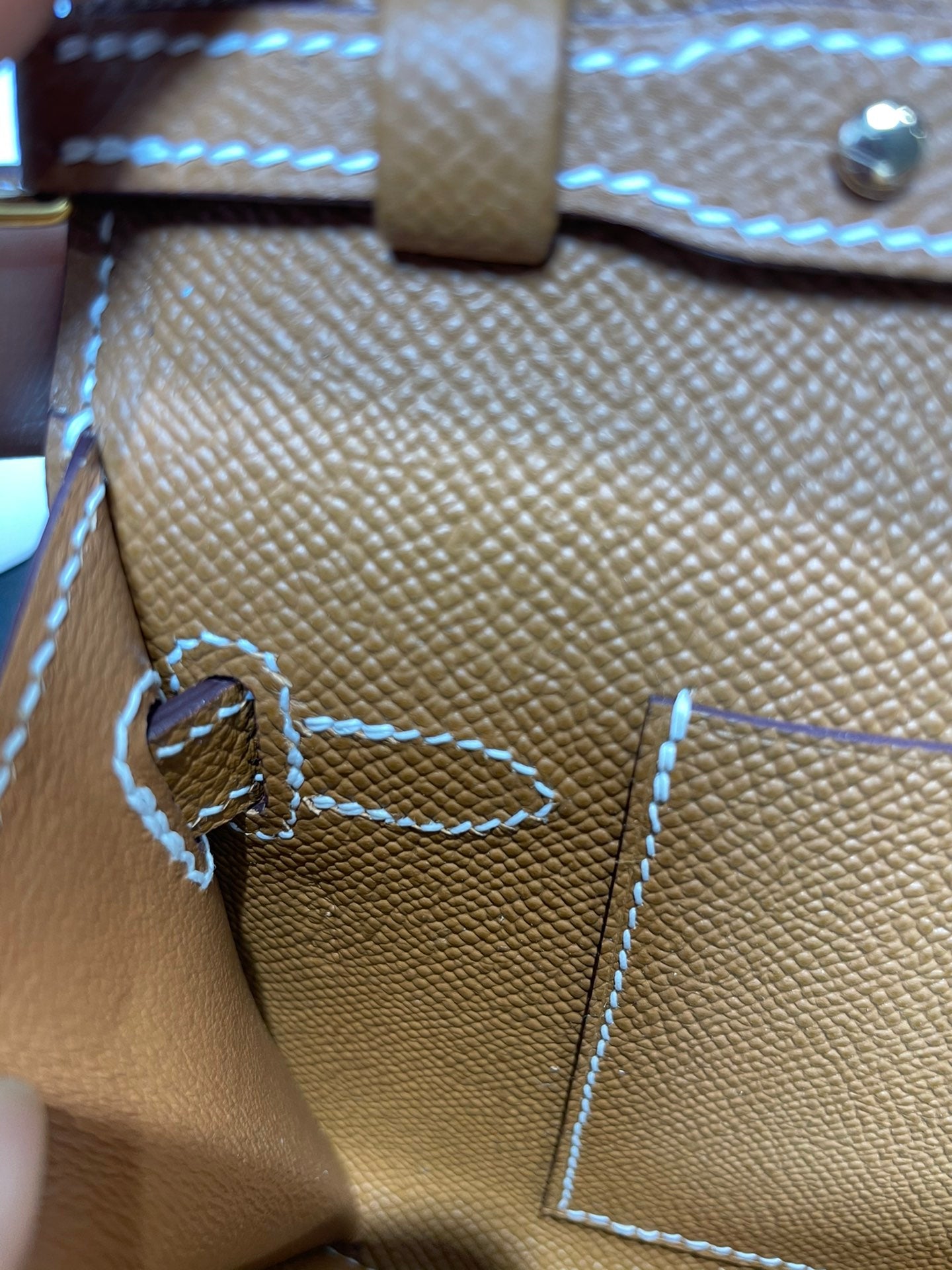KELLY WOC 20.5 GOLD EPSOM GOLD HARDWARE