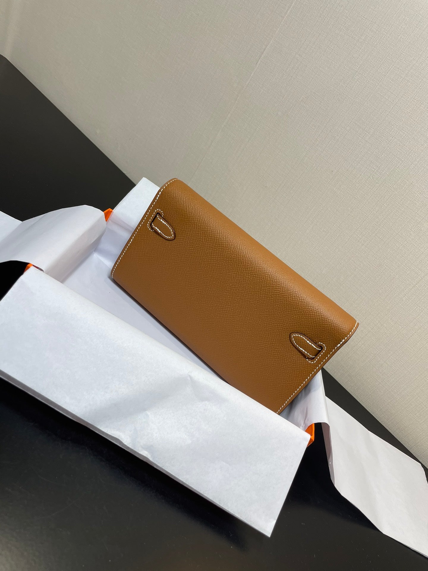 ケリー トゥ ゴー ウォレット 20.5 ゴールド エプソム ゴールドハードウェア