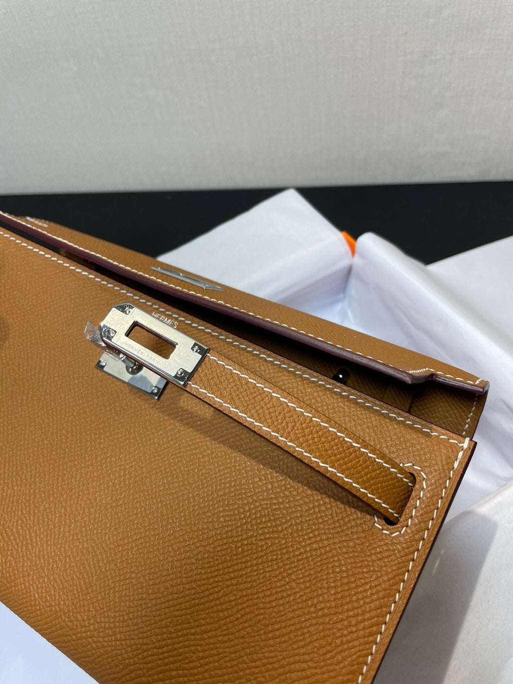 KELLY WOC 20,5 GOLD EPSOM ARGENT QUINCAILLERIE