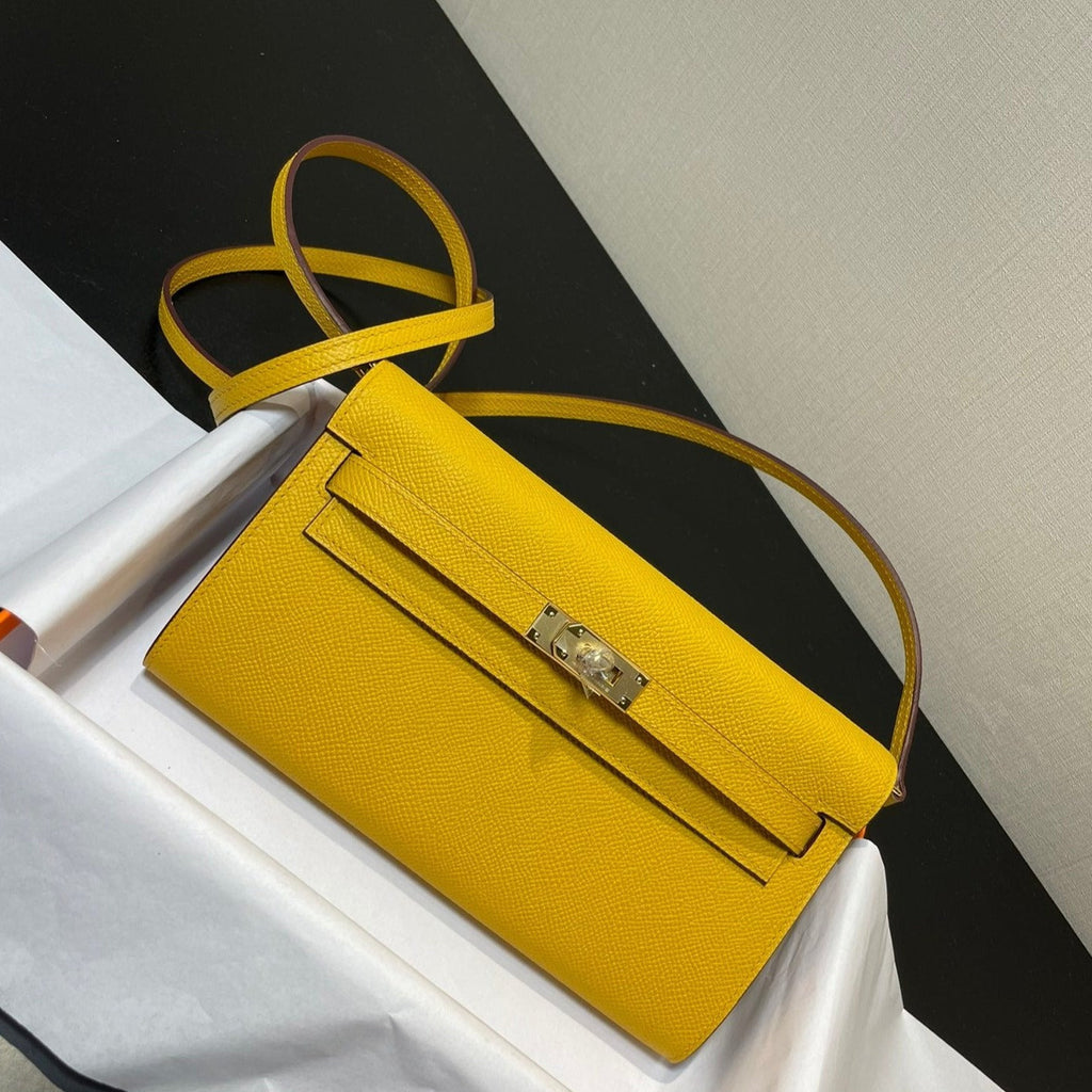 KELLY WOC 20,5 JAUNE EPSOM OR QUINCAILLERIE