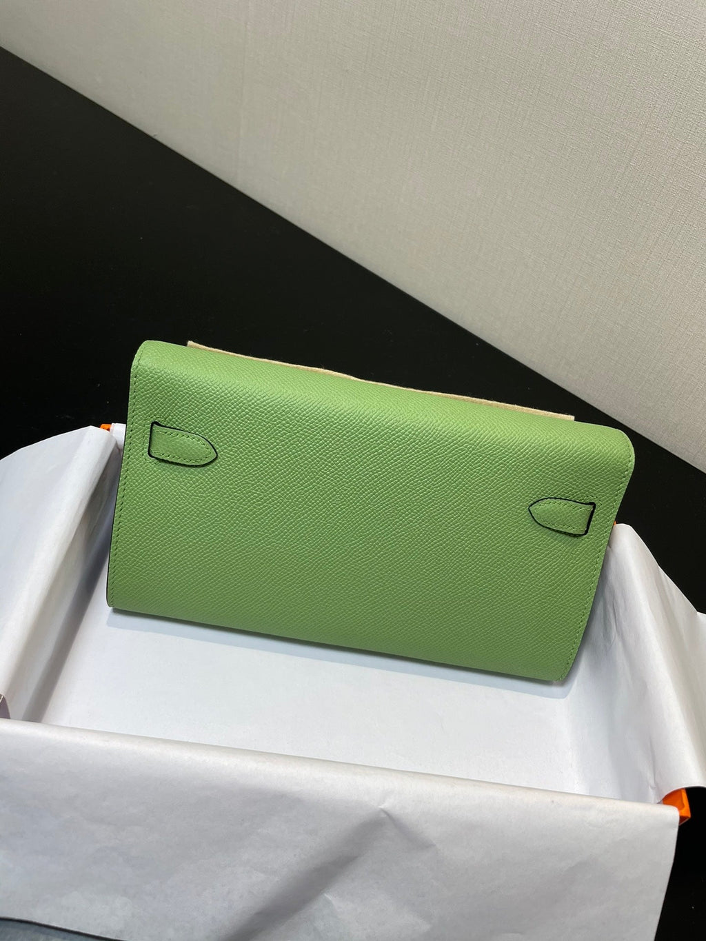 PORTEFEUILLE KELLY TO GO 20,5 VERT EPSOM OR QUINCAILLERIE