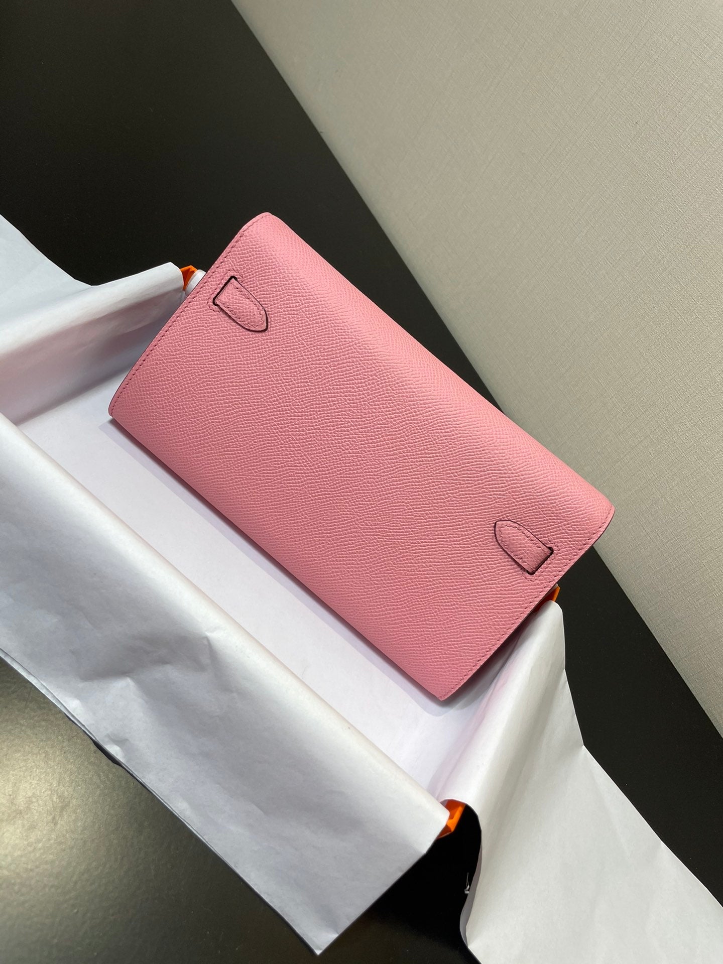 ケリー トゥ ゴー ウォレット 20.5 ピンク エプソム シルバー ハードウェア