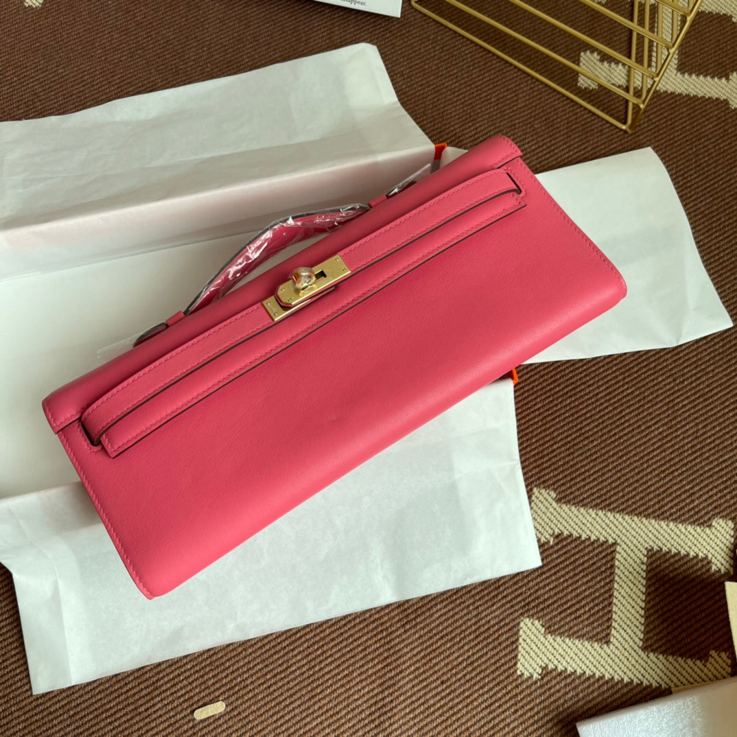 HM ケリーカット 31cm ピンク スイフトレザー GHW