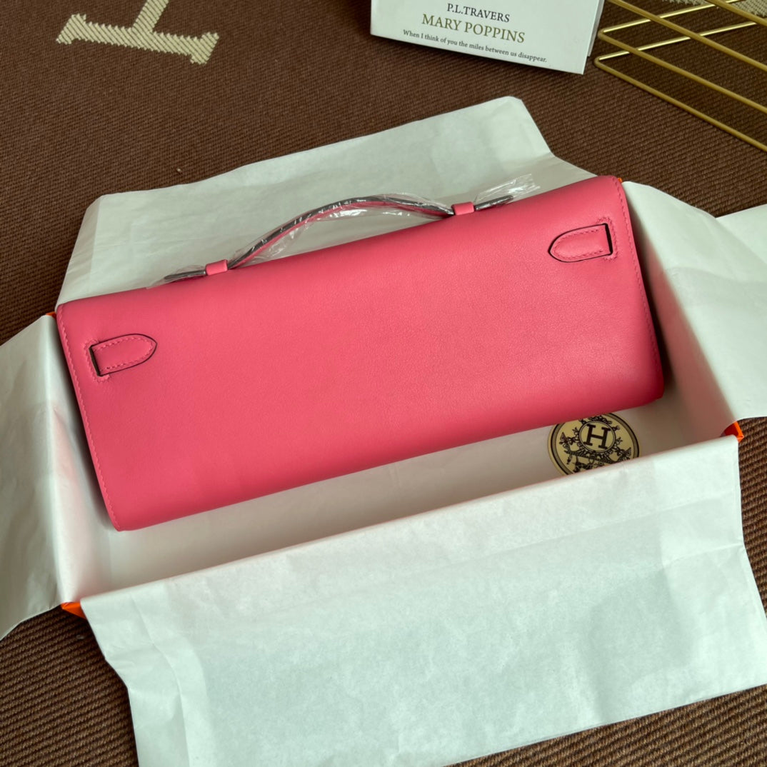 HM ケリーカット 31cm ピンク スイフトレザー GHW