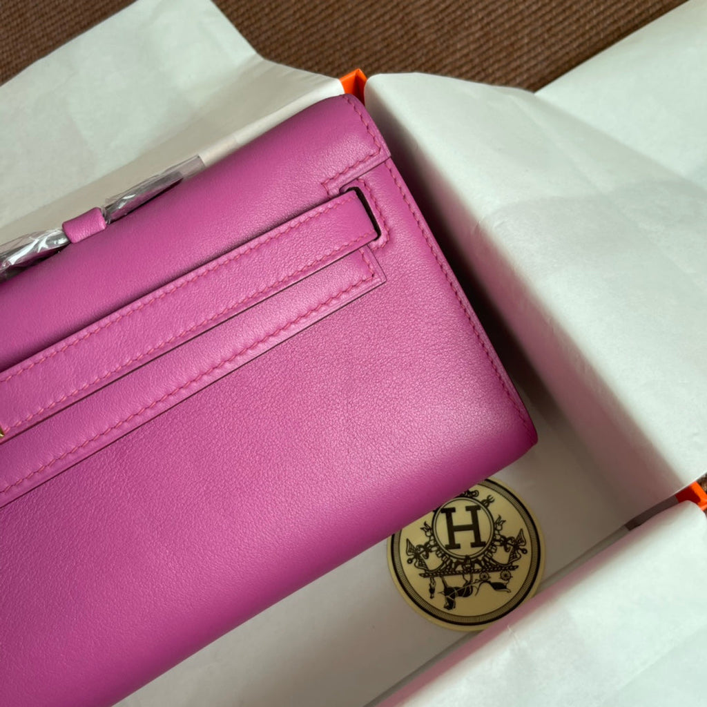 HM ケリーカット 31cm フクシア スイフトレザー GHW