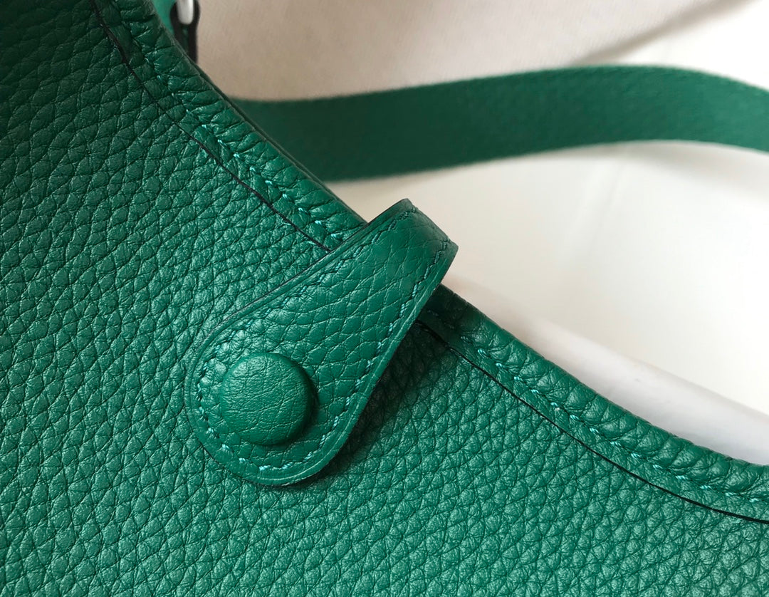 MINI EVELYNE 18CM VERT FONCÉ TOGO QUINCAILLERIE ARGENTÉE