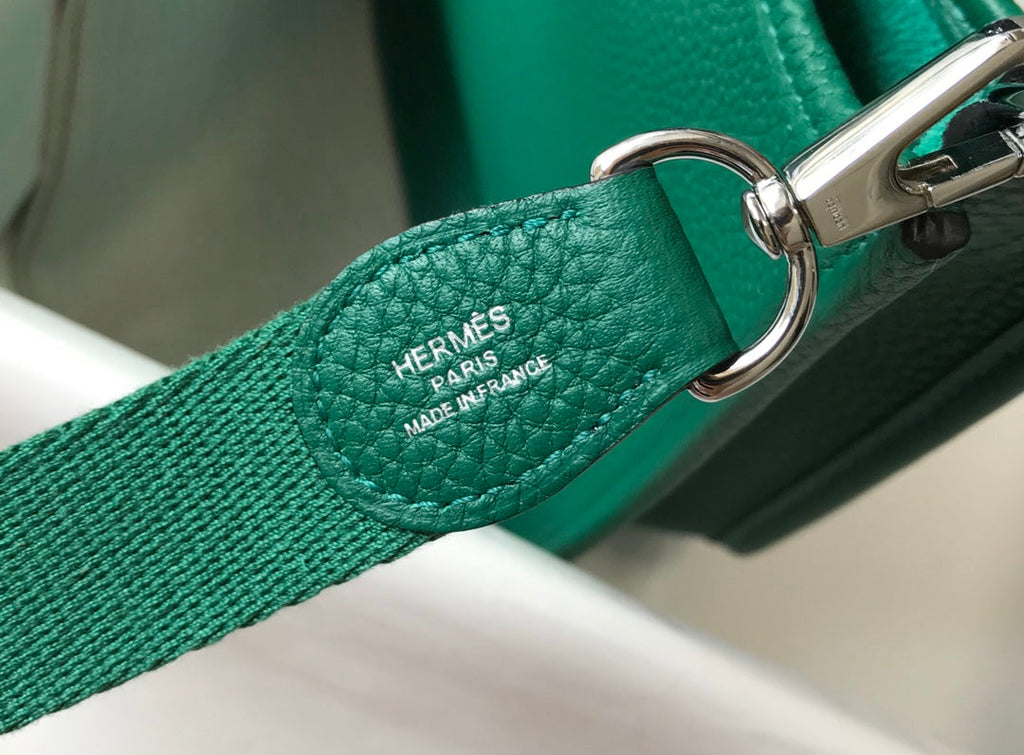 MINI EVELYNE 18CM VERT FONCÉ TOGO QUINCAILLERIE ARGENTÉE