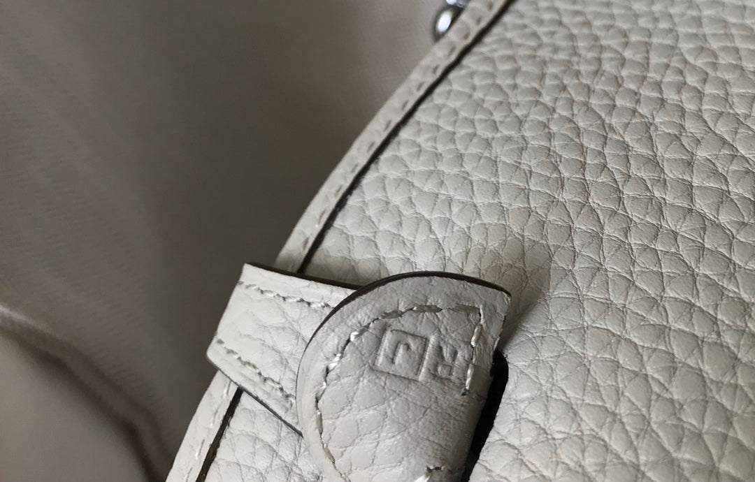 MINI EVELYNE 18CM GRIS CLAIR TOGO QUINCAILLERIE ARGENTÉE