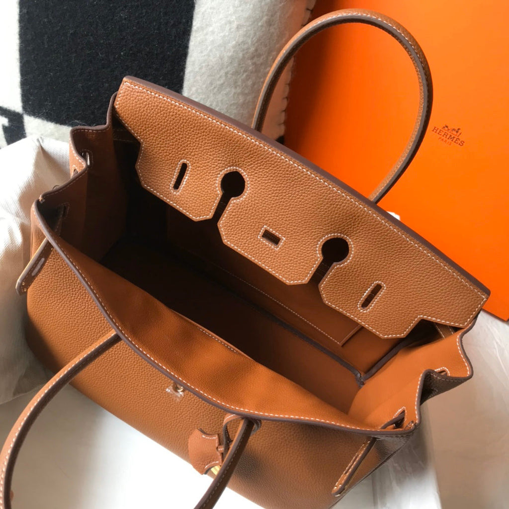 HM バーキン 35cm タン トゴレザー ゴールド金具