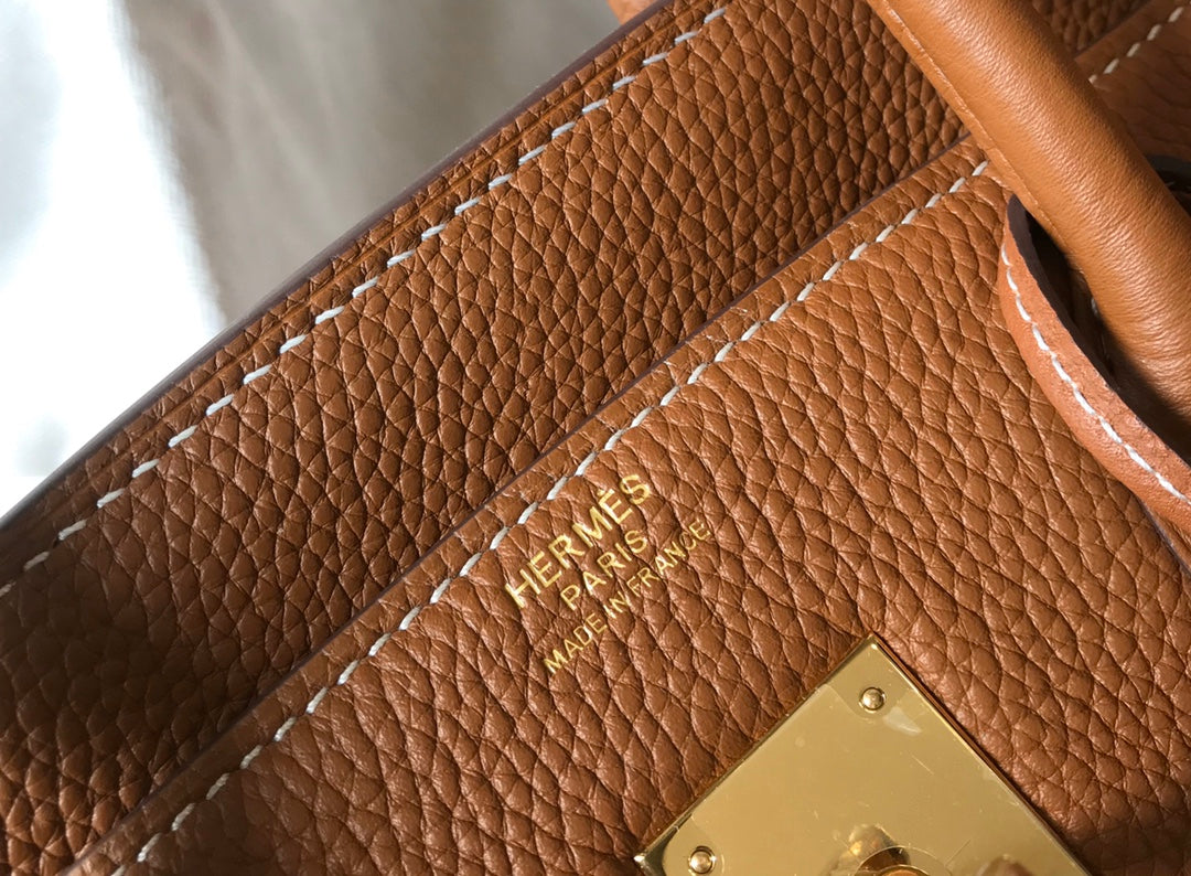 HM バーキン 35cm タン トゴレザー ゴールド金具