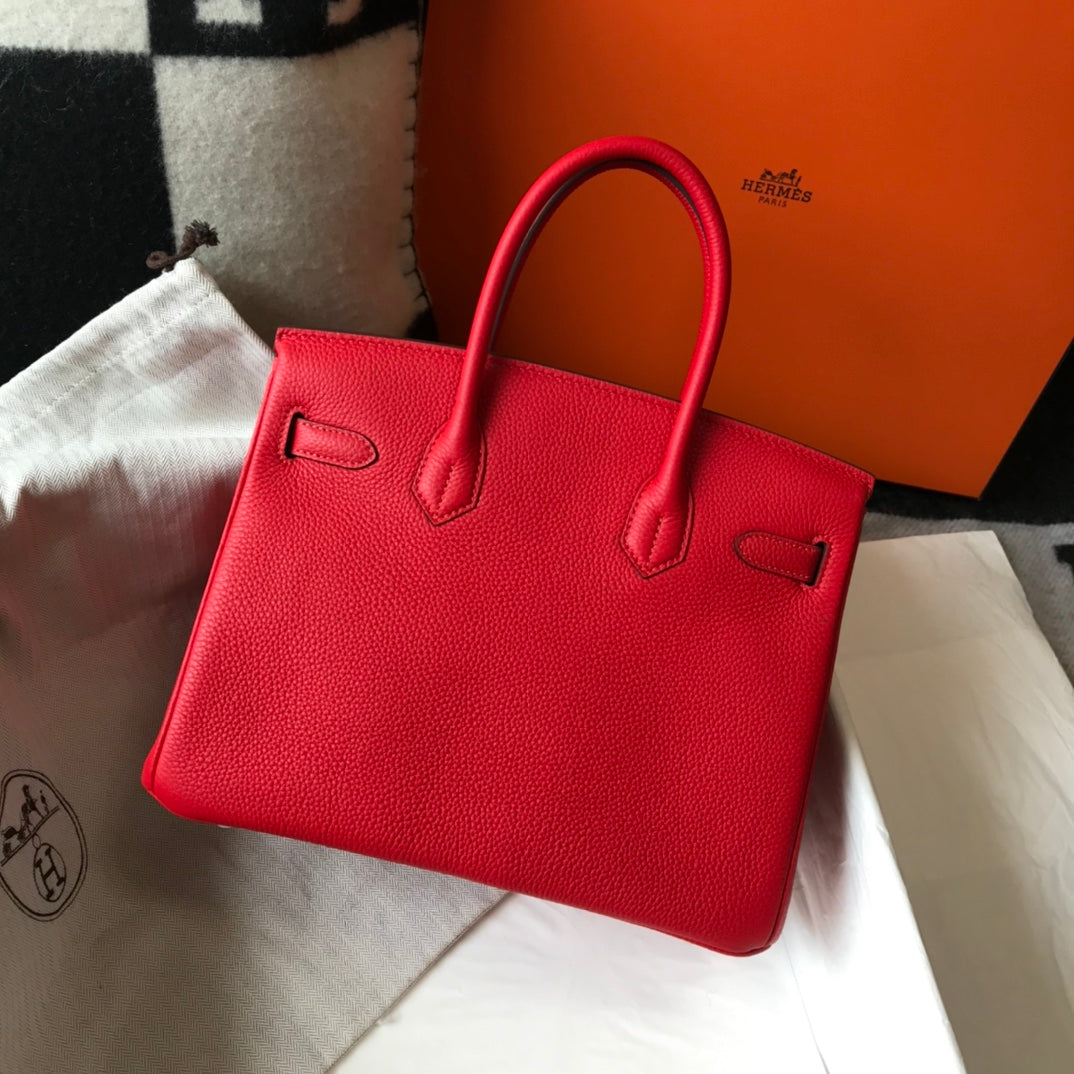 HM バーキン 35cm レッド トゴレザー ゴールド金具