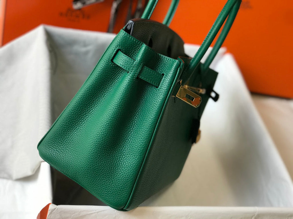 HM バーキン グリーン トゴレザー ゴールド金具